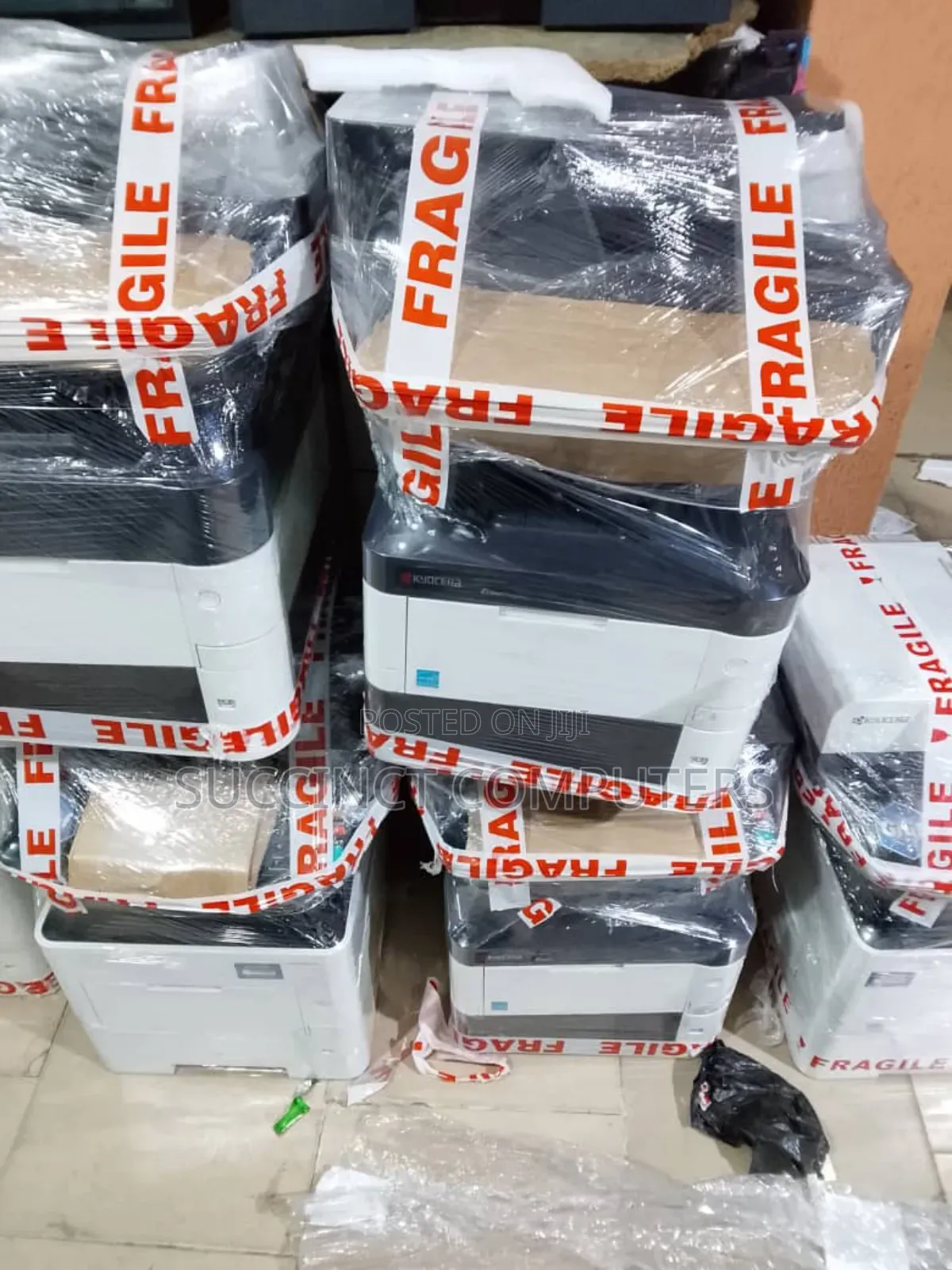 Kyocera 3 in 1 Printer, Canon Id Card Printers, HP, Sharp, Toners Inks