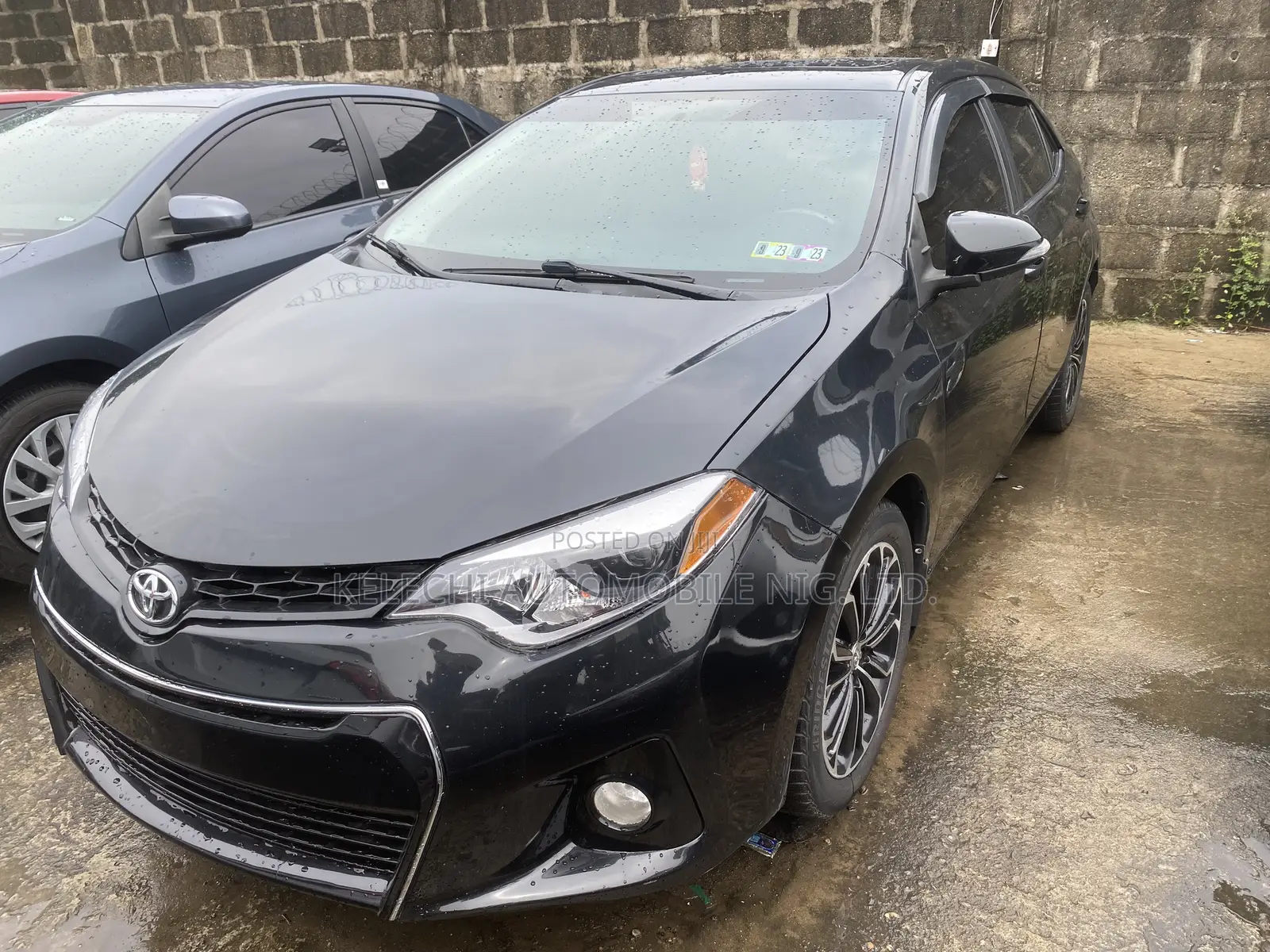 Toyota Corolla S 4dr Sedan (1.8L 4cyl CVT) 2015 Black