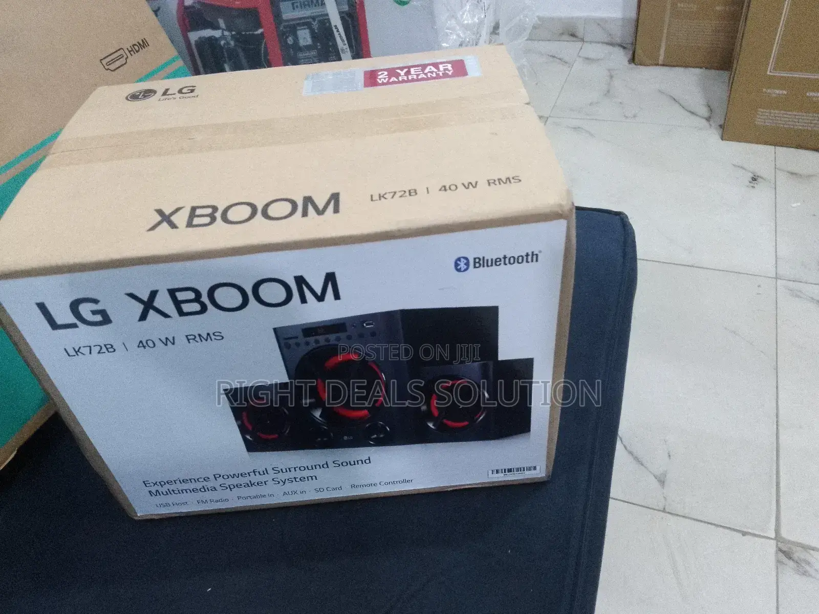 Lg Xboom 40w Wireless Speaker With Meridian Audio Technology