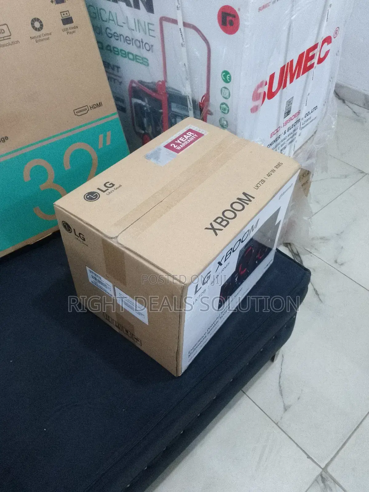Lg Xboom 40w Wireless Speaker With Meridian Audio Technology