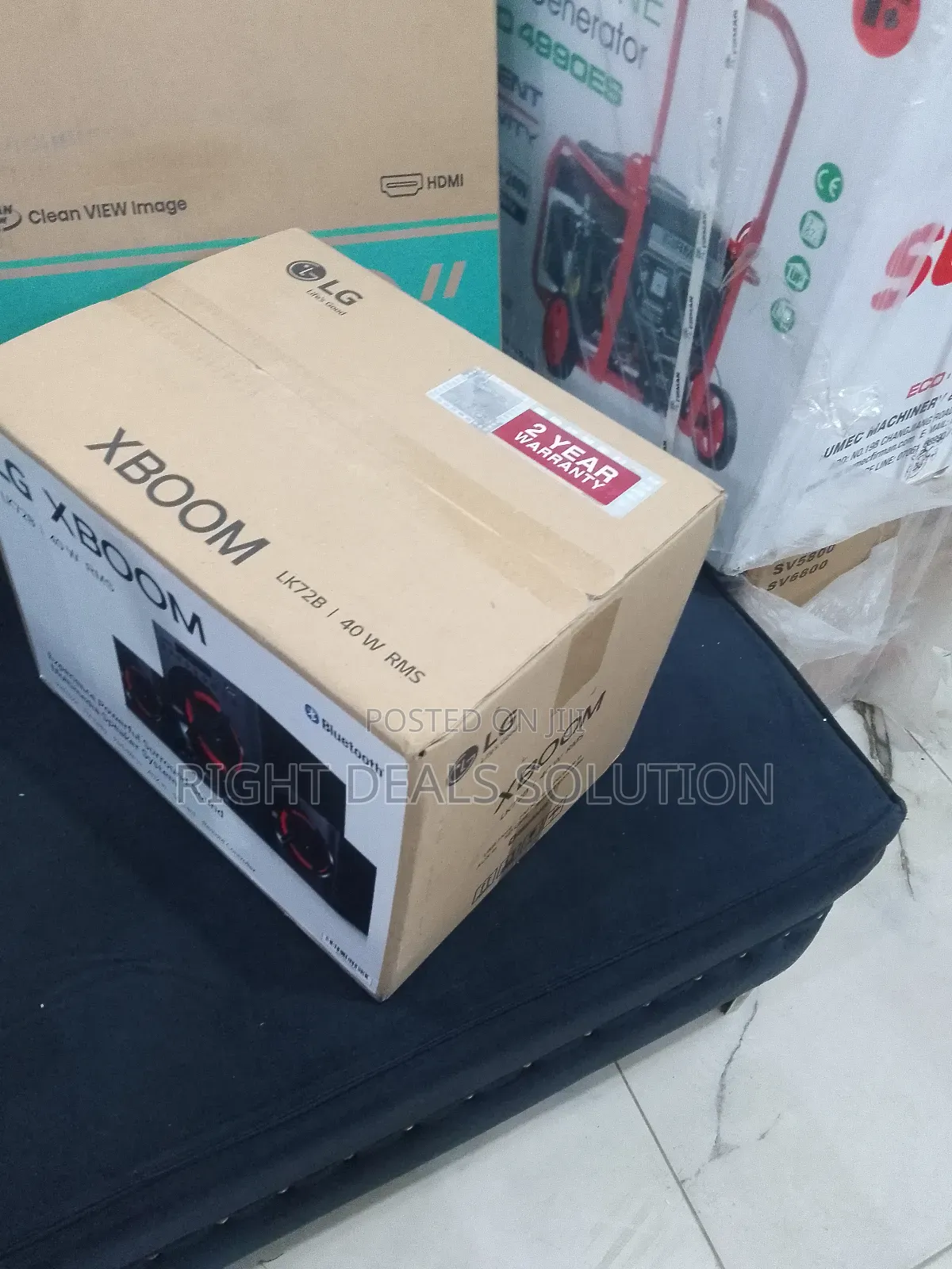 Lg Xboom Portable Bluetooth Speaker – 40w Boom, 18-Hour Battery
