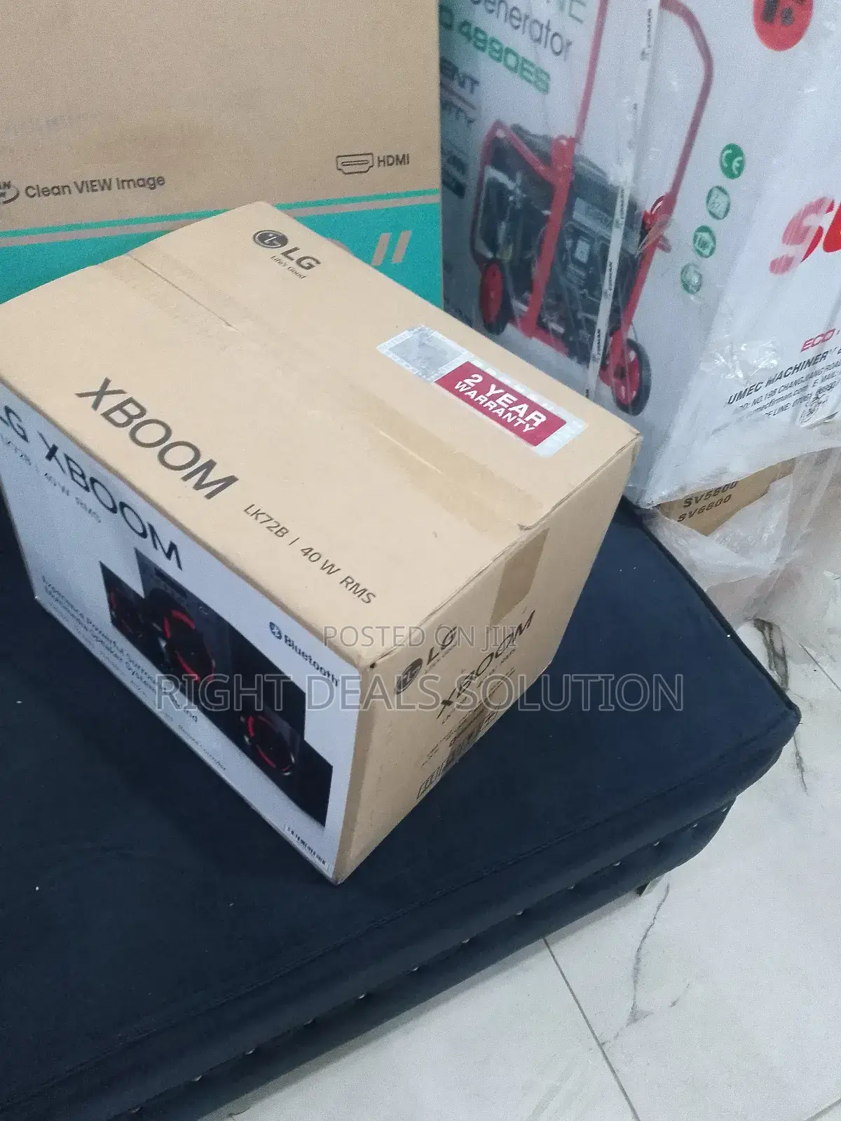 Lg Xboom Portable Bluetooth Speaker – 40w Boom, 18-Hour Battery