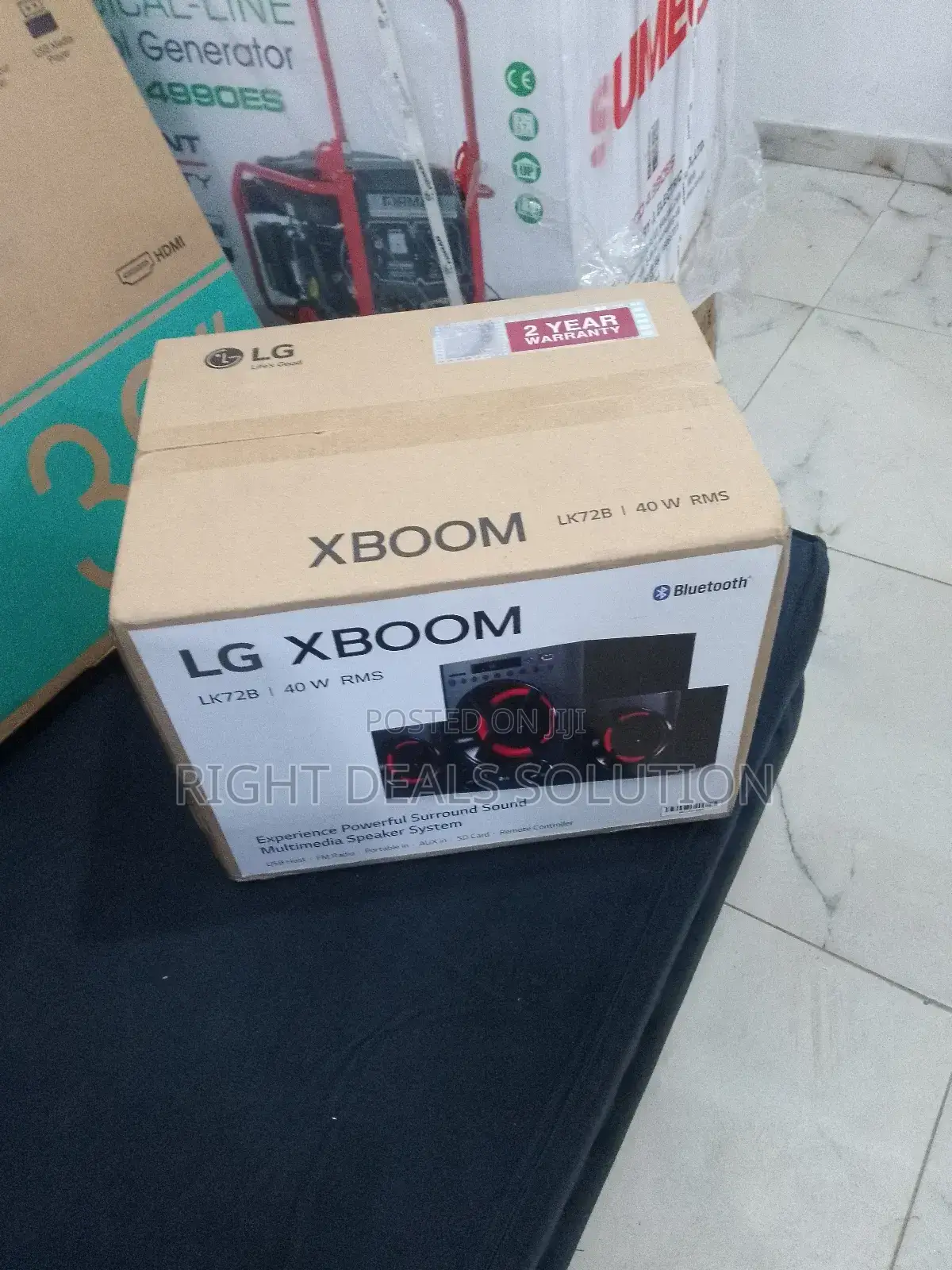Lg Xboom 40w – Deep Bass, Ipx5 Splashproof, Built for Anywhere