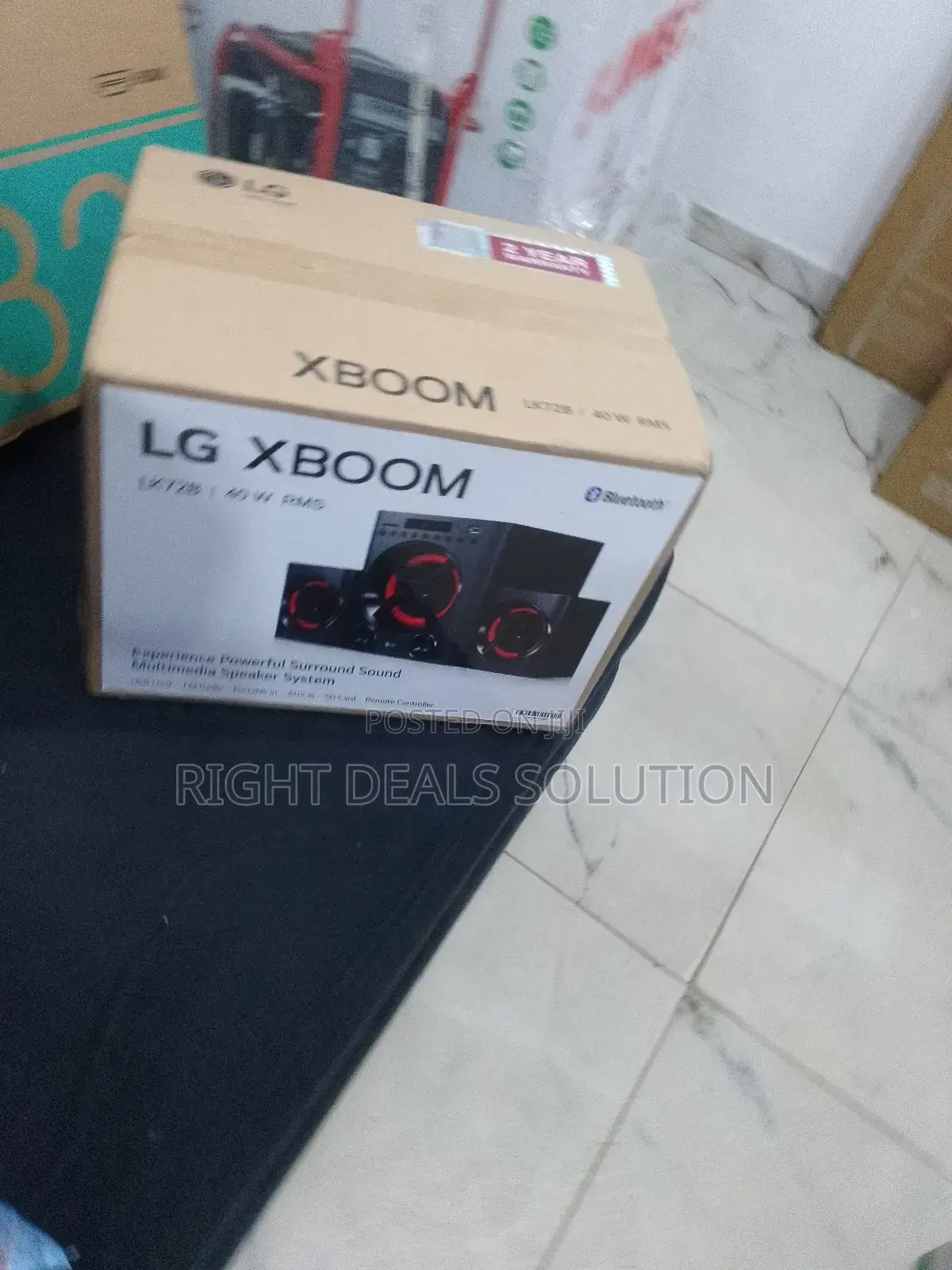 Lg Xboom Portable 40w – Meridian Sound, Rugged Design, Epic Bass