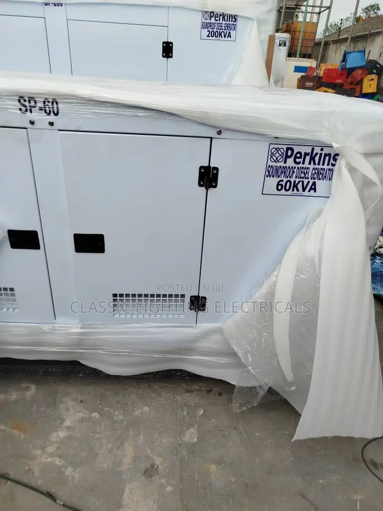 Brand New 60kva Perkins Soundproof Generator Diesel 100% Copper