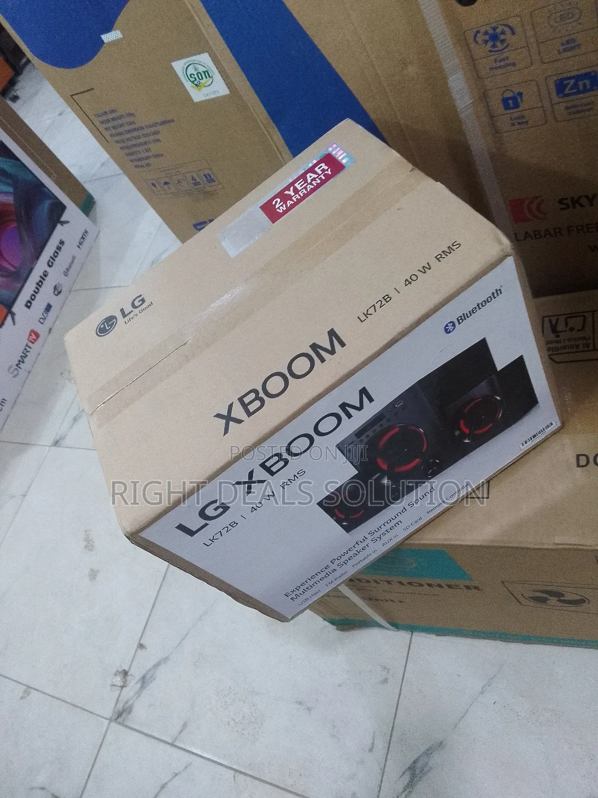 Lg Xboom 40w – Unleash Massive Sound Anywhere
