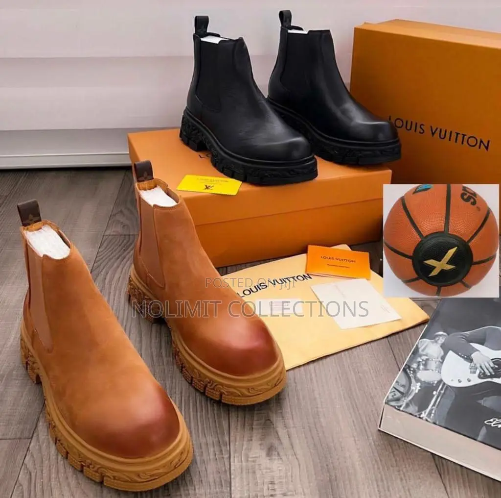 Louis Vuitton Chunky Soled Chelsea Boots