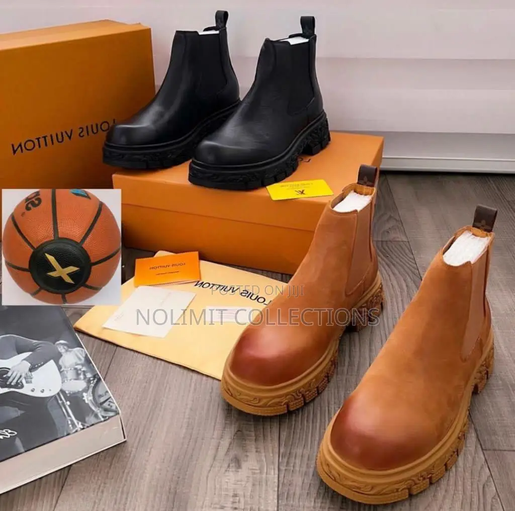 Louis Vuitton Chunky Soled Chelsea Boots