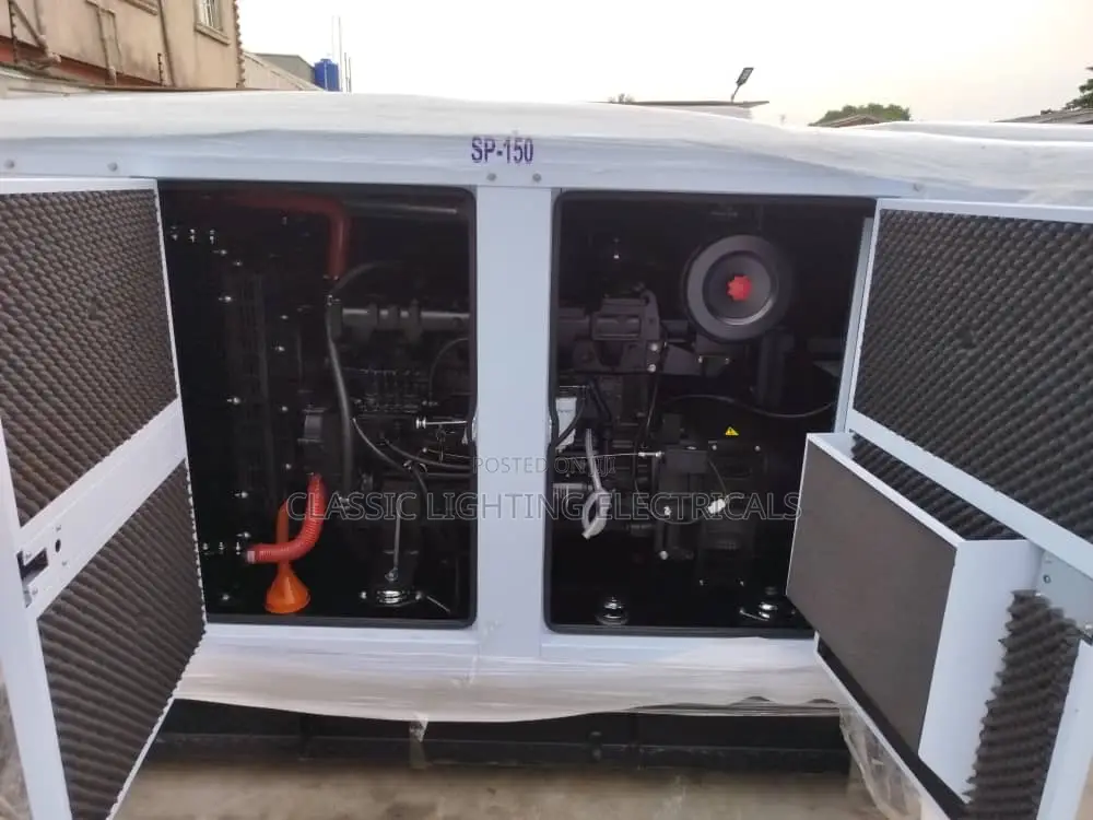 Brand New 150kva Perkins Soundproof Generator Diesel 100% Copper