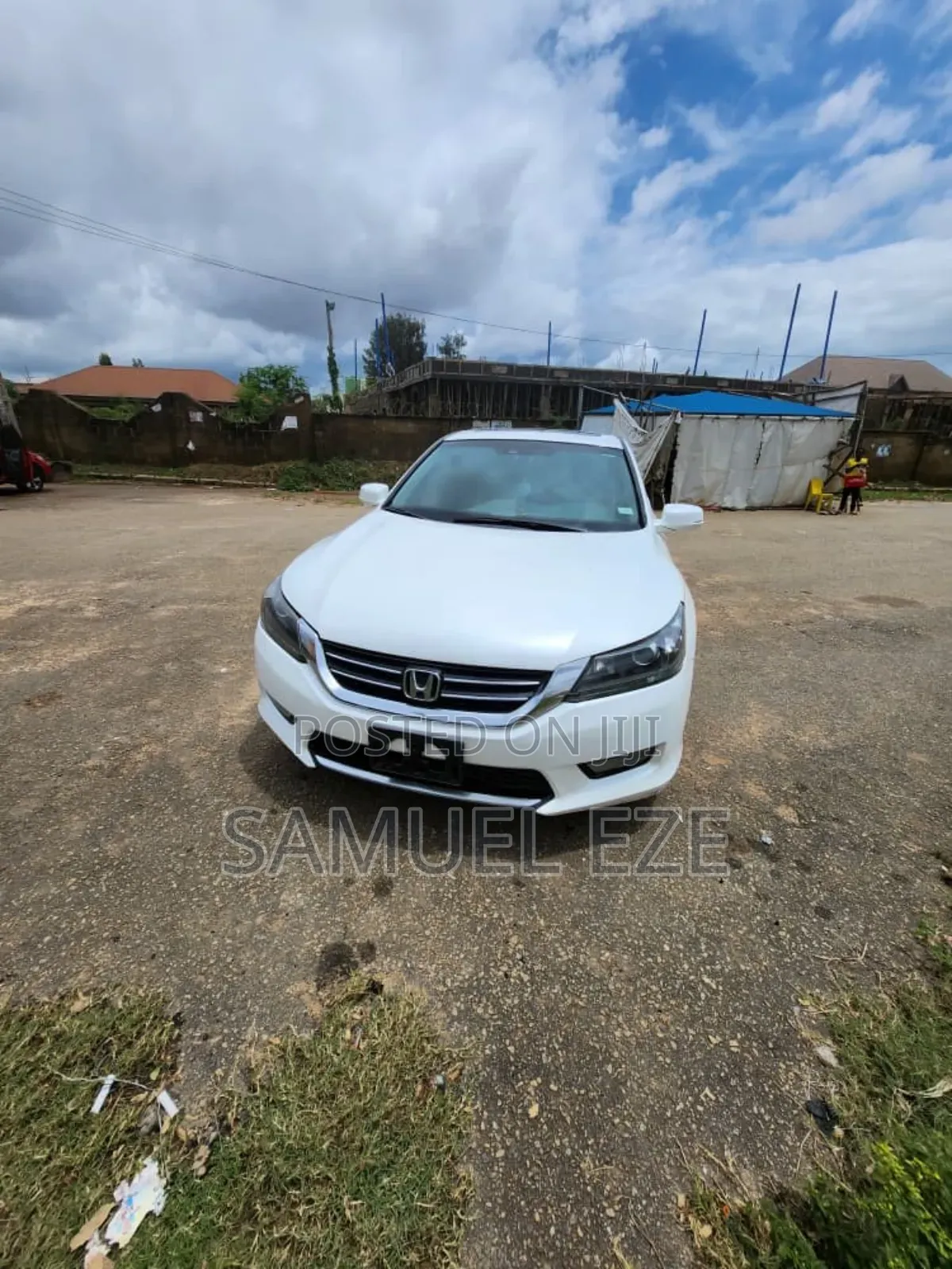 Honda Accord EX-L V-6 4dr Sedan FWD (3.5L 6cyl 6A) 2013 Off white