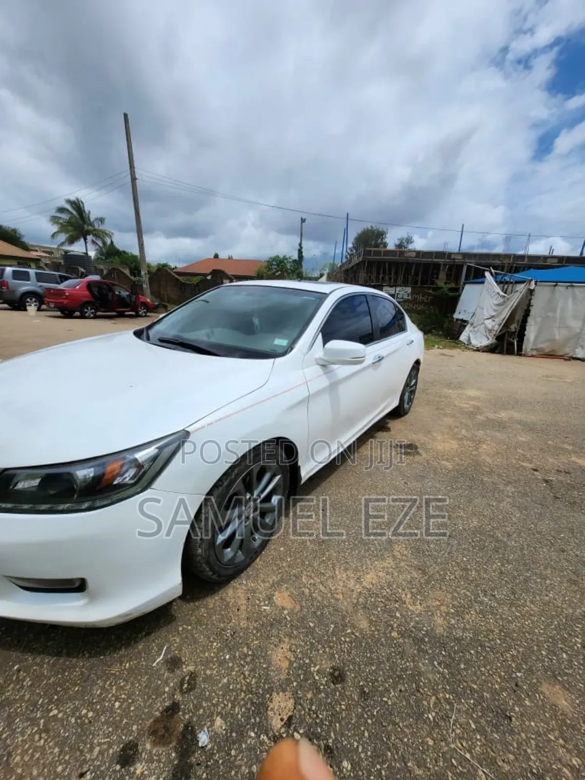 Honda Accord EX-L V-6 4dr Sedan FWD (3.5L 6cyl 6A) 2013 Off white