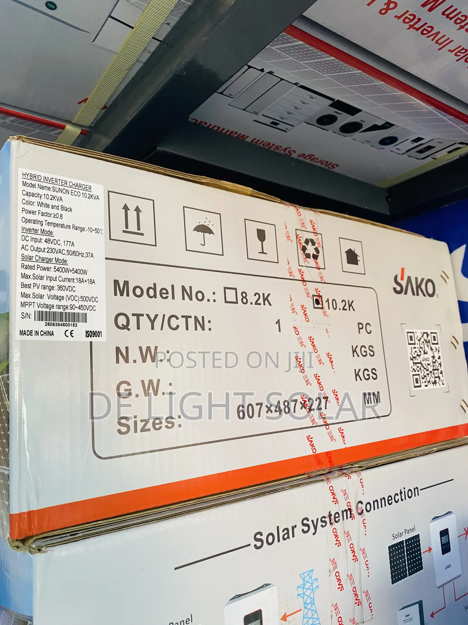 10.2kva 48v Sako Hybrid Inverter