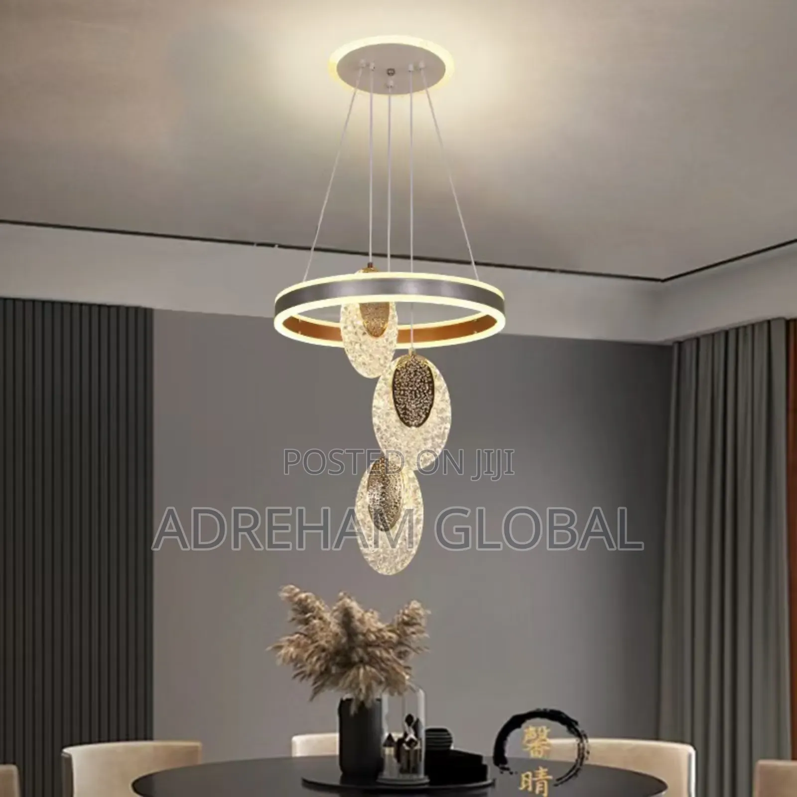 Simplicity Modern Intelligent Decorative Luminous Led Chandelier Light