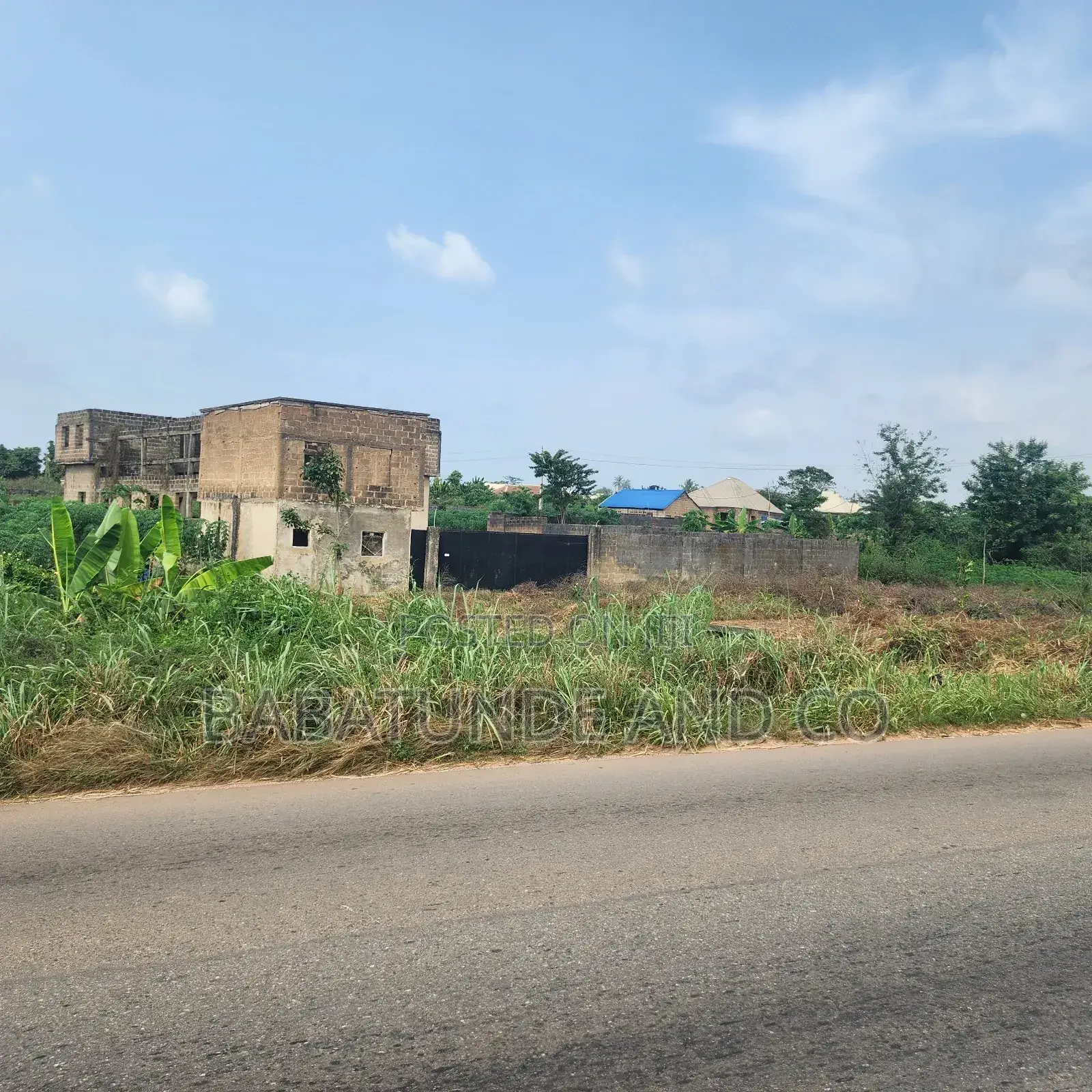 Uncompleted Factory on 1 Acre of Land at Omi Adio, Ibadan