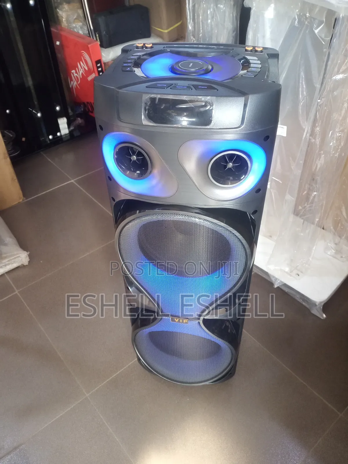 Vip Party Speaker/ Pa System With 2 Wireless Microphone