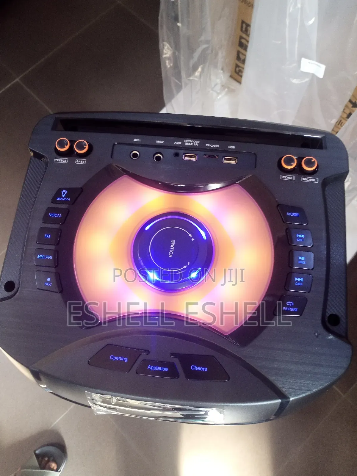Vip Party Speaker/ Pa System With 2 Wireless Microphone