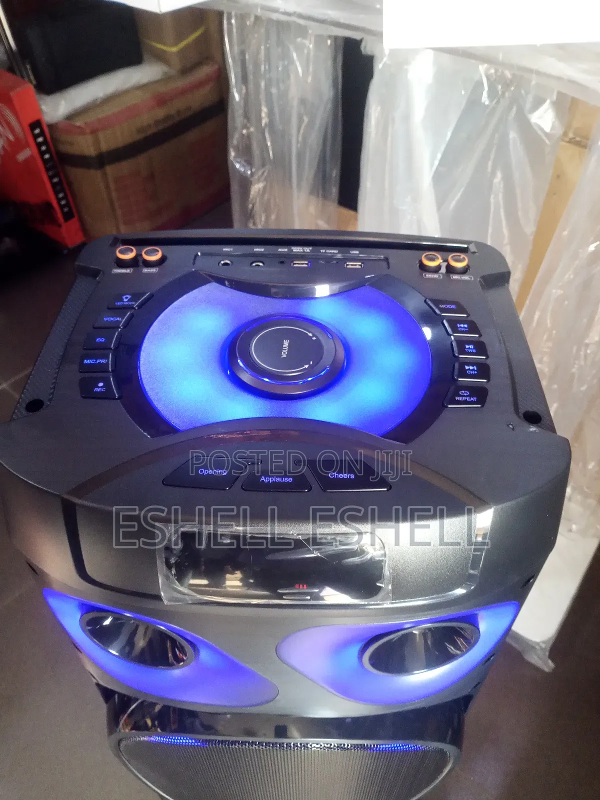 Vip Party Speaker/ Pa System With 2 Wireless Microphone