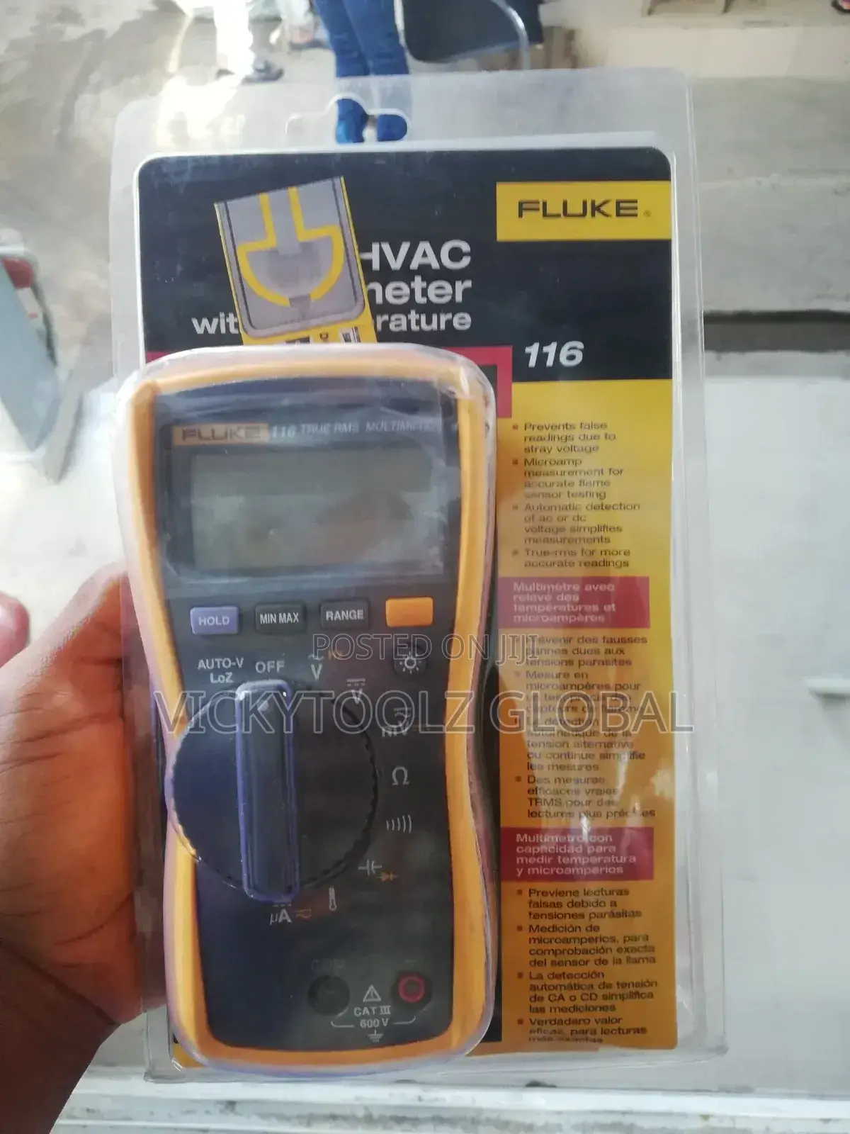 Fluke 116 True RMS Hvac Multimeter