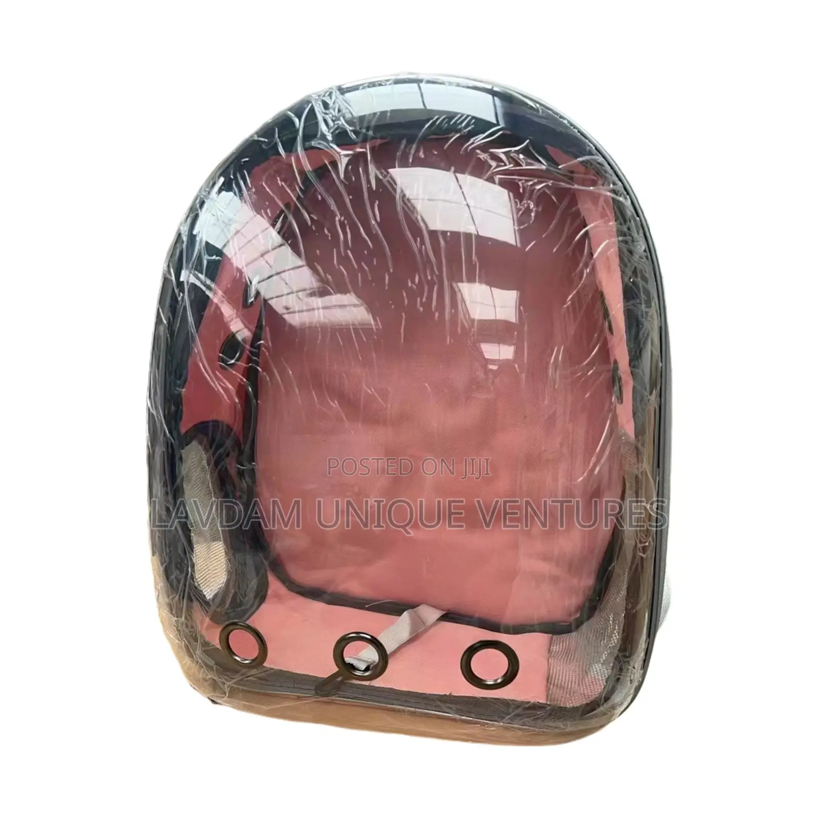 Transparent Space Capsule Dog Cat Backpack – Breathable Pet Travel Bag