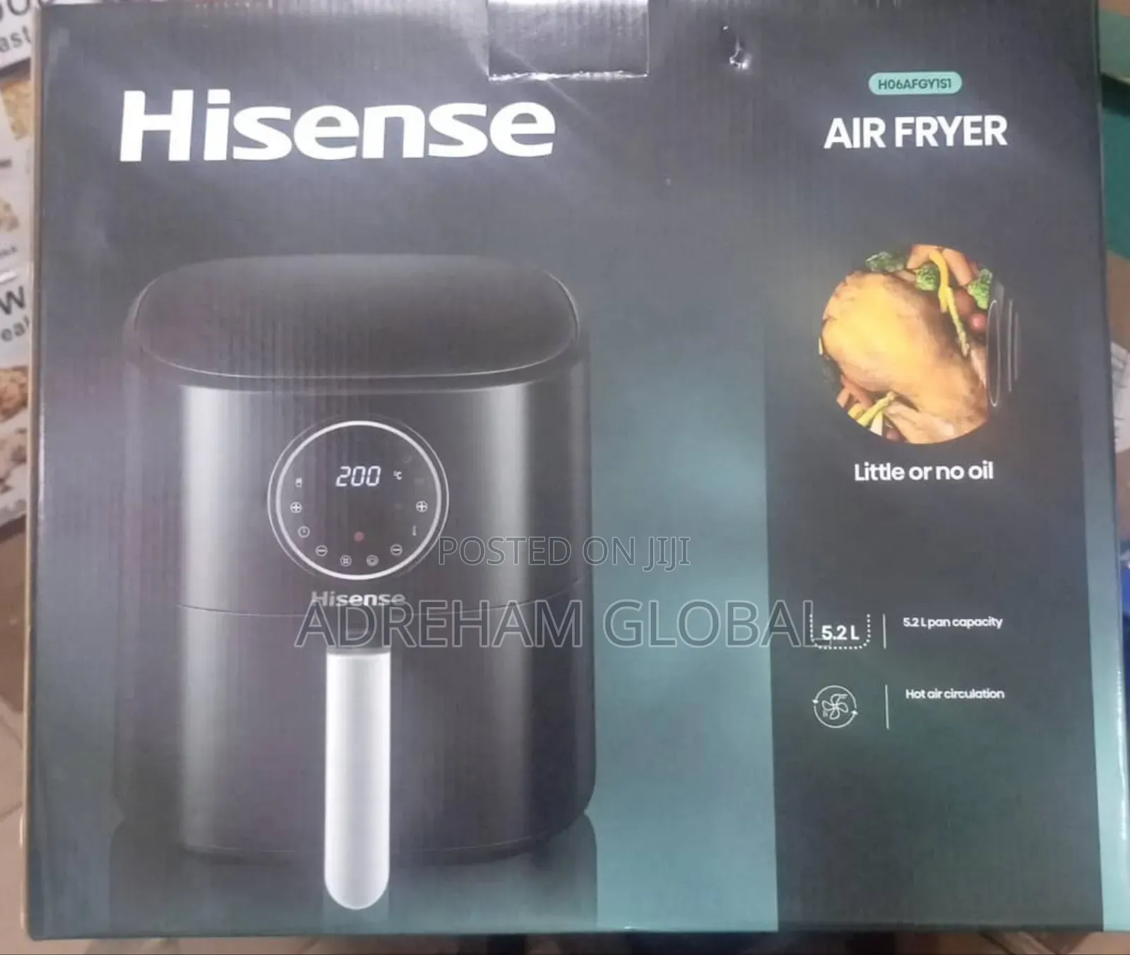 Hisense Air Fryer 5.2l