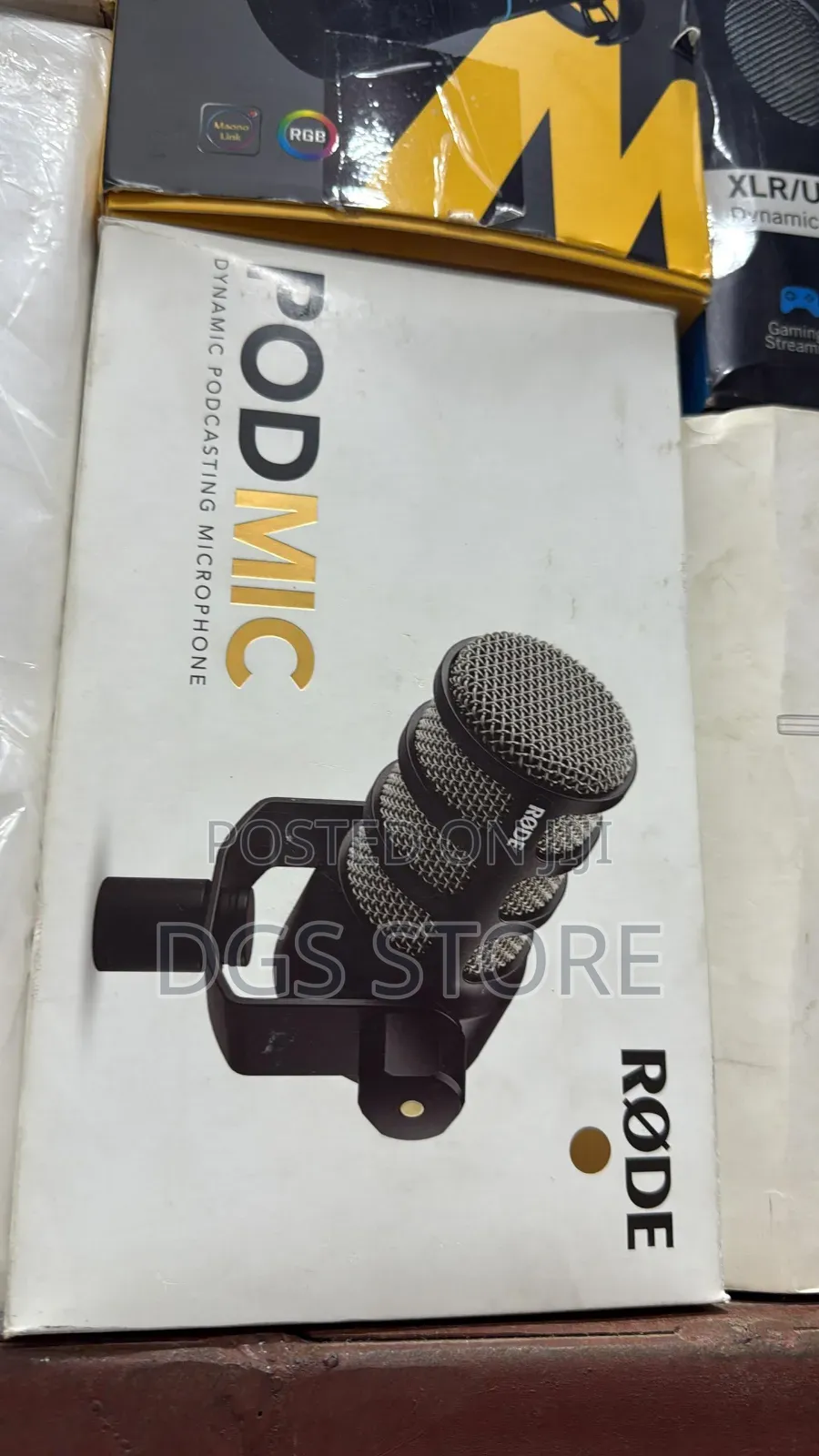 Rode Pod Mic Dynamic Podcasting Microphone 
