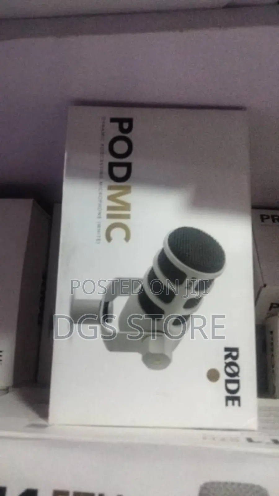 Rode Pod Mic Dynamic Podcasting Microphone 