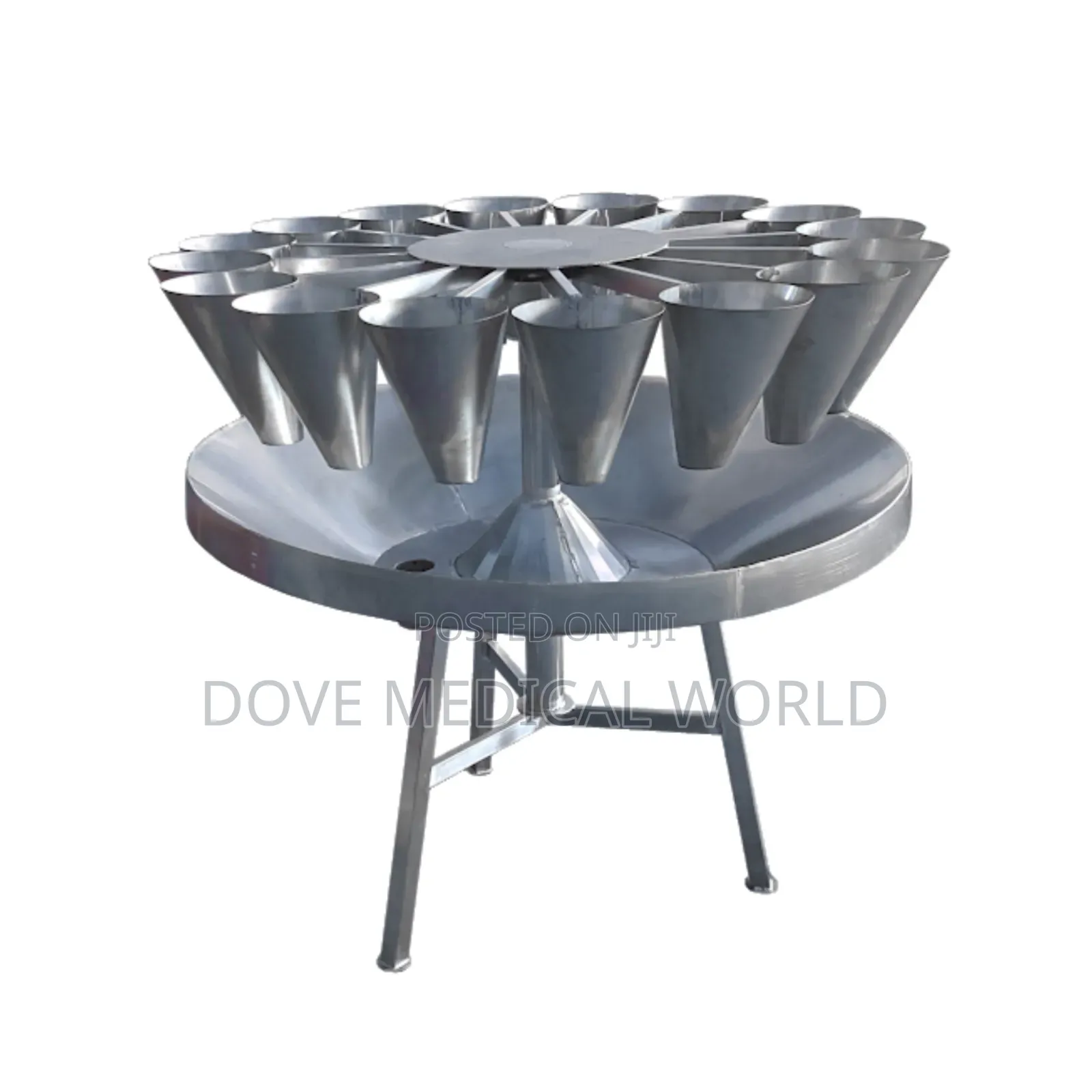 Slaughtering Cone Stainless Steel | 12 Birds Capacity