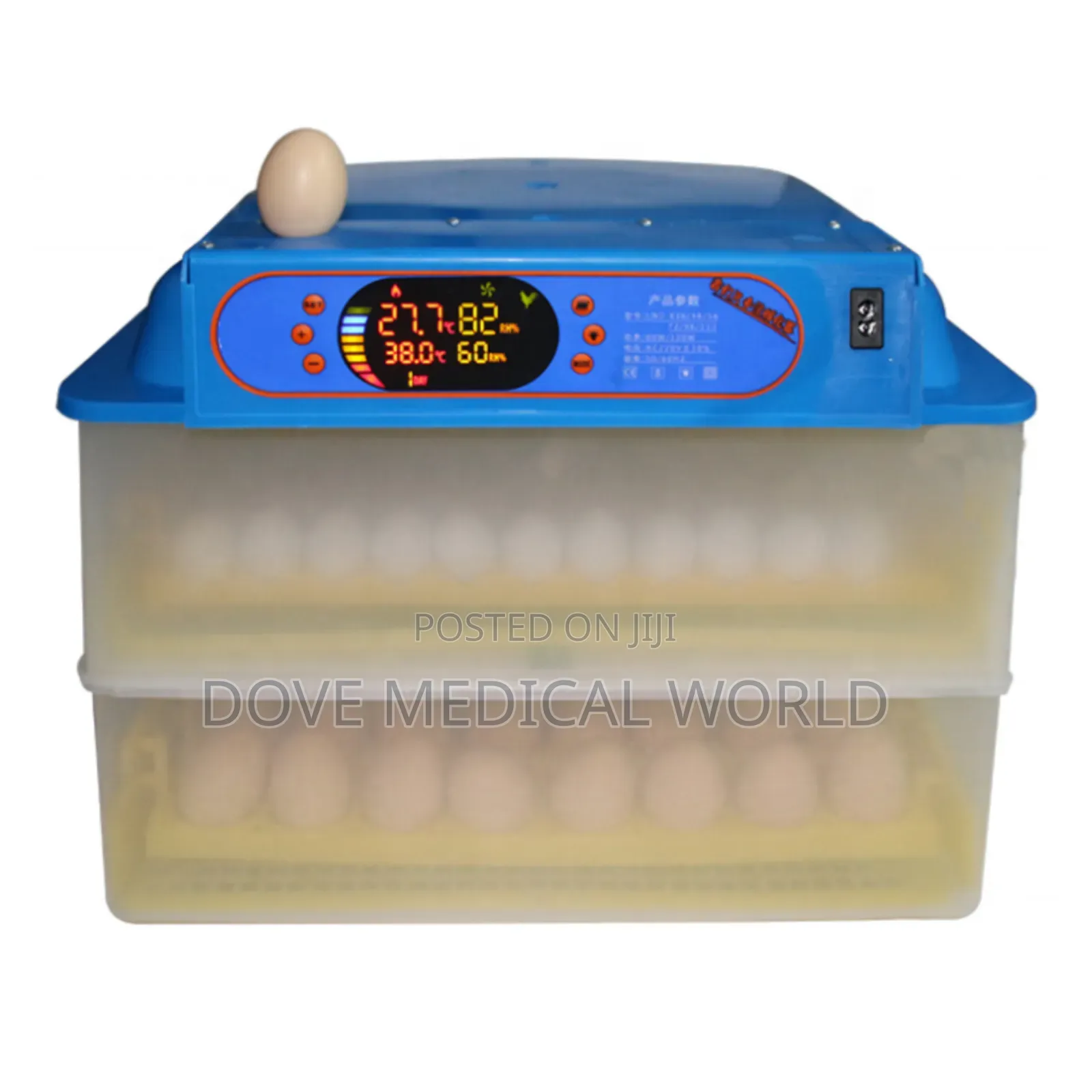 Portable Automatic Incubator (96 Eggs Capacity)