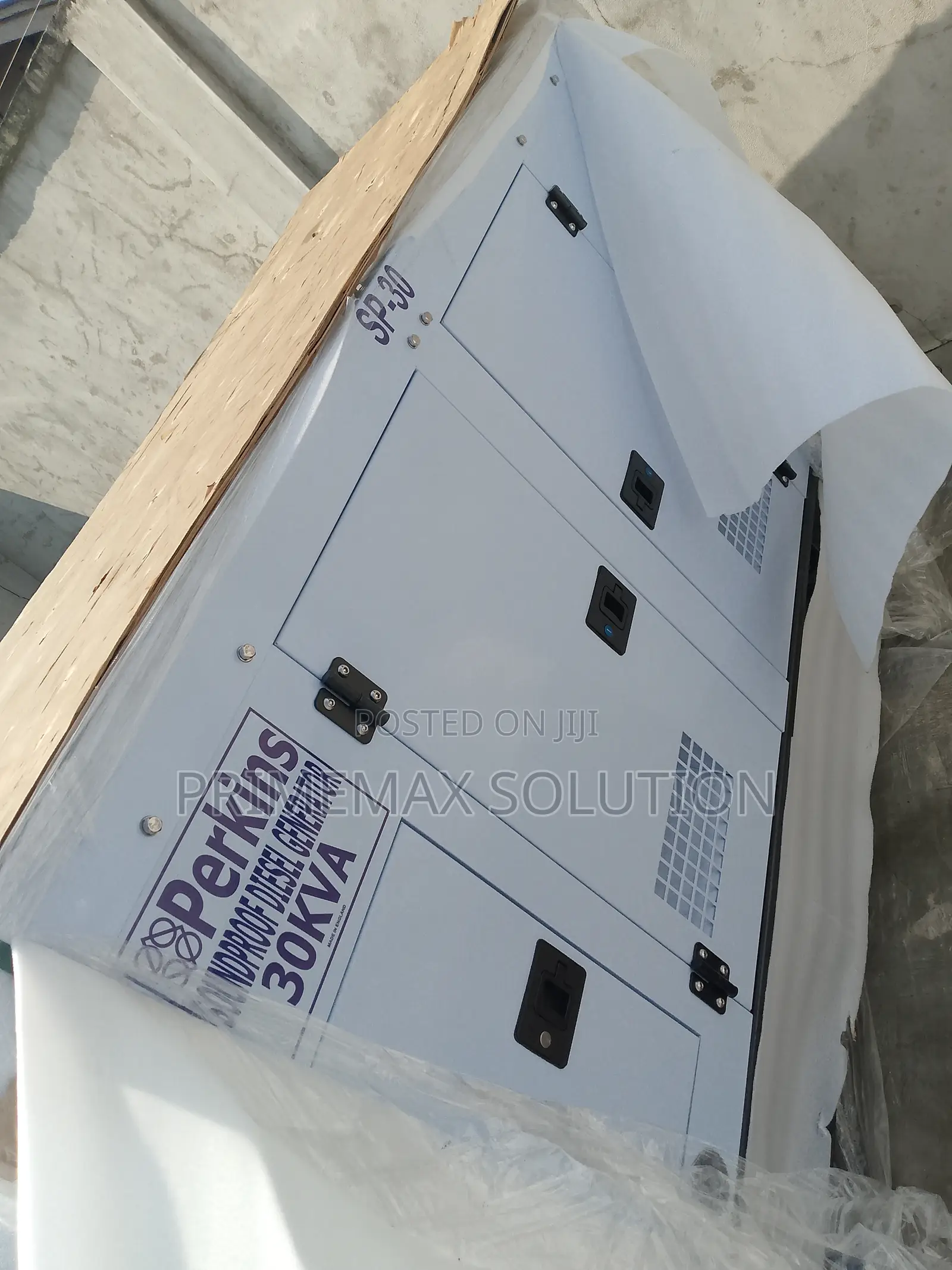 Perkins 1103a-33g 30 Kva Standby / 27 Kva Prime Generator