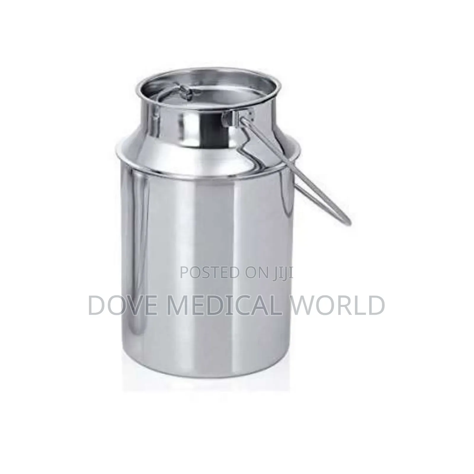 Locked Milk Can With Stainless Steel Lid | 40l