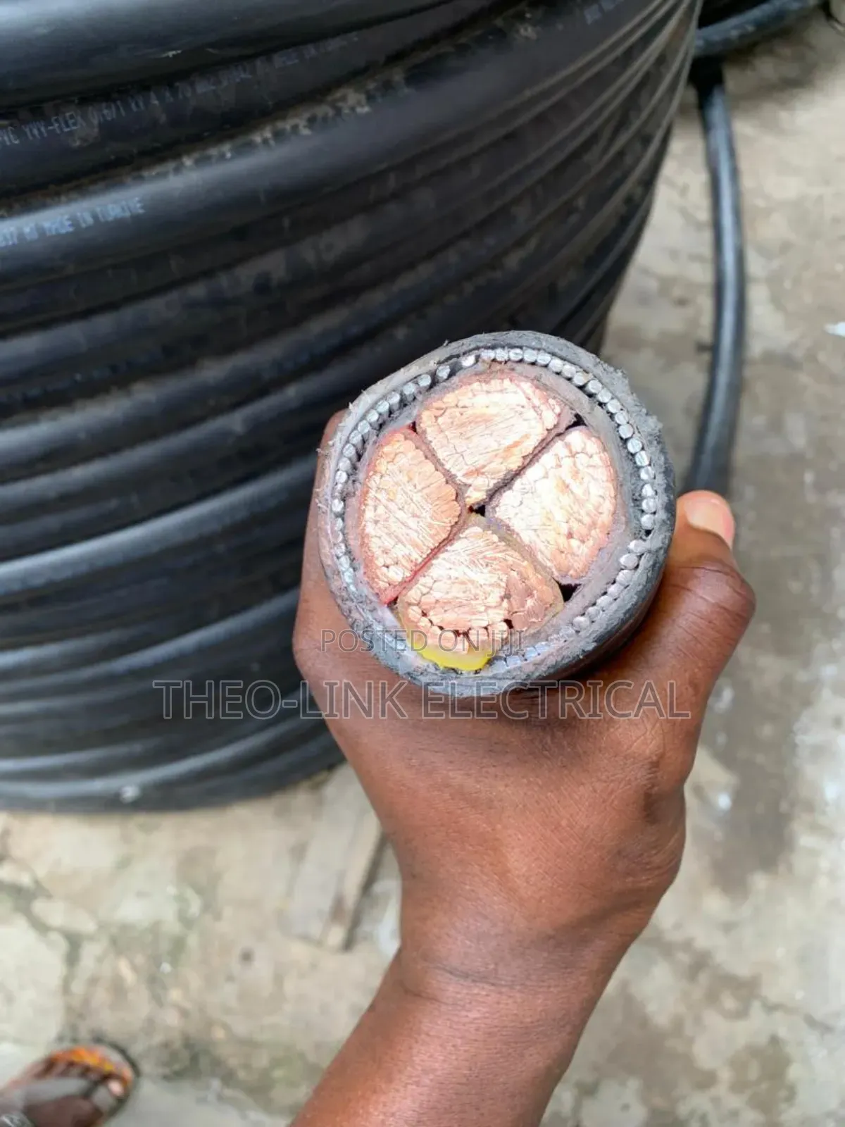 300mm 4core Armoured Cable Nigeria
