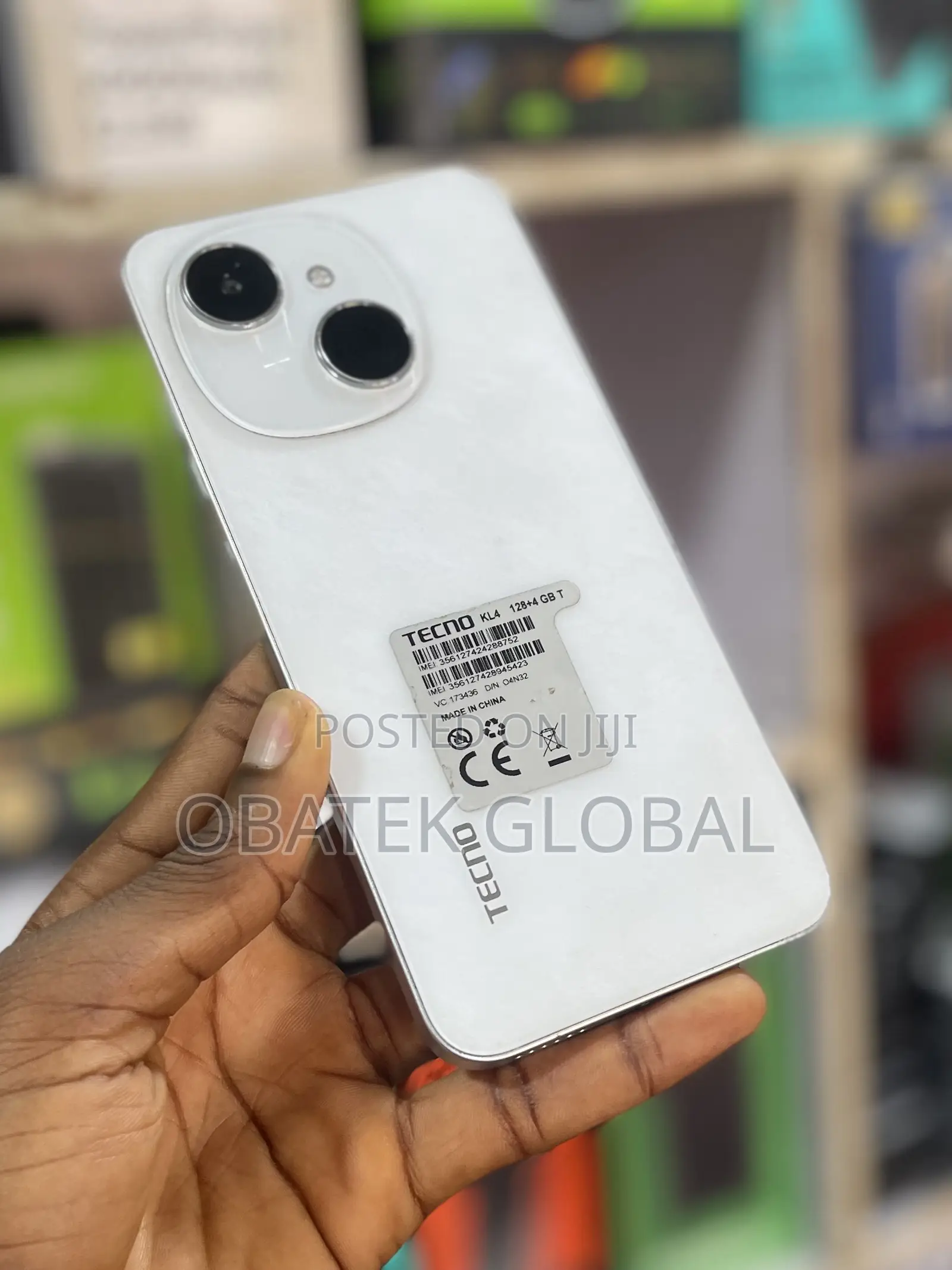 Tecno Pop 9 128 GB White