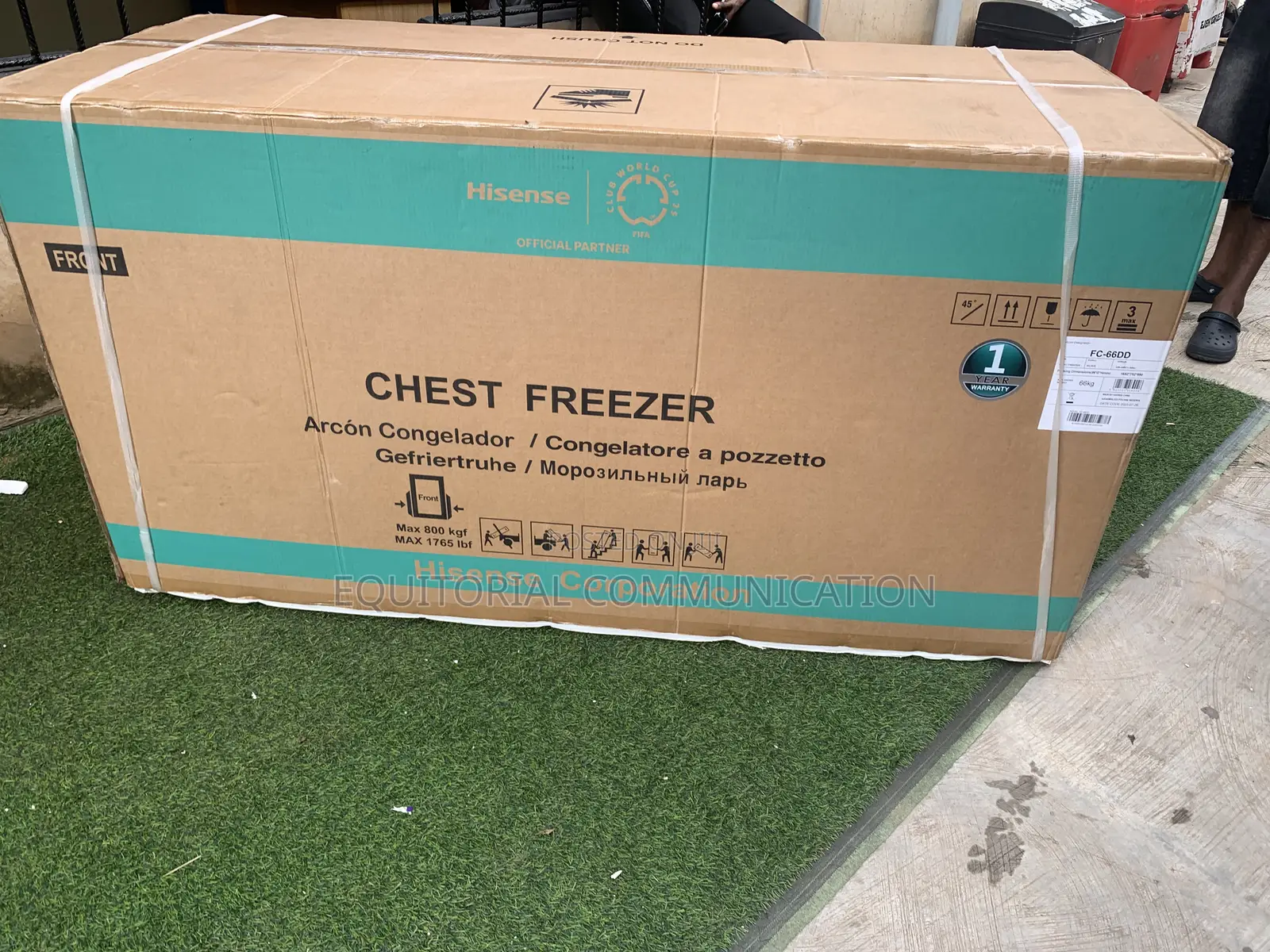 Hisense Fc-66dd Long-Lasting Chest Freezer