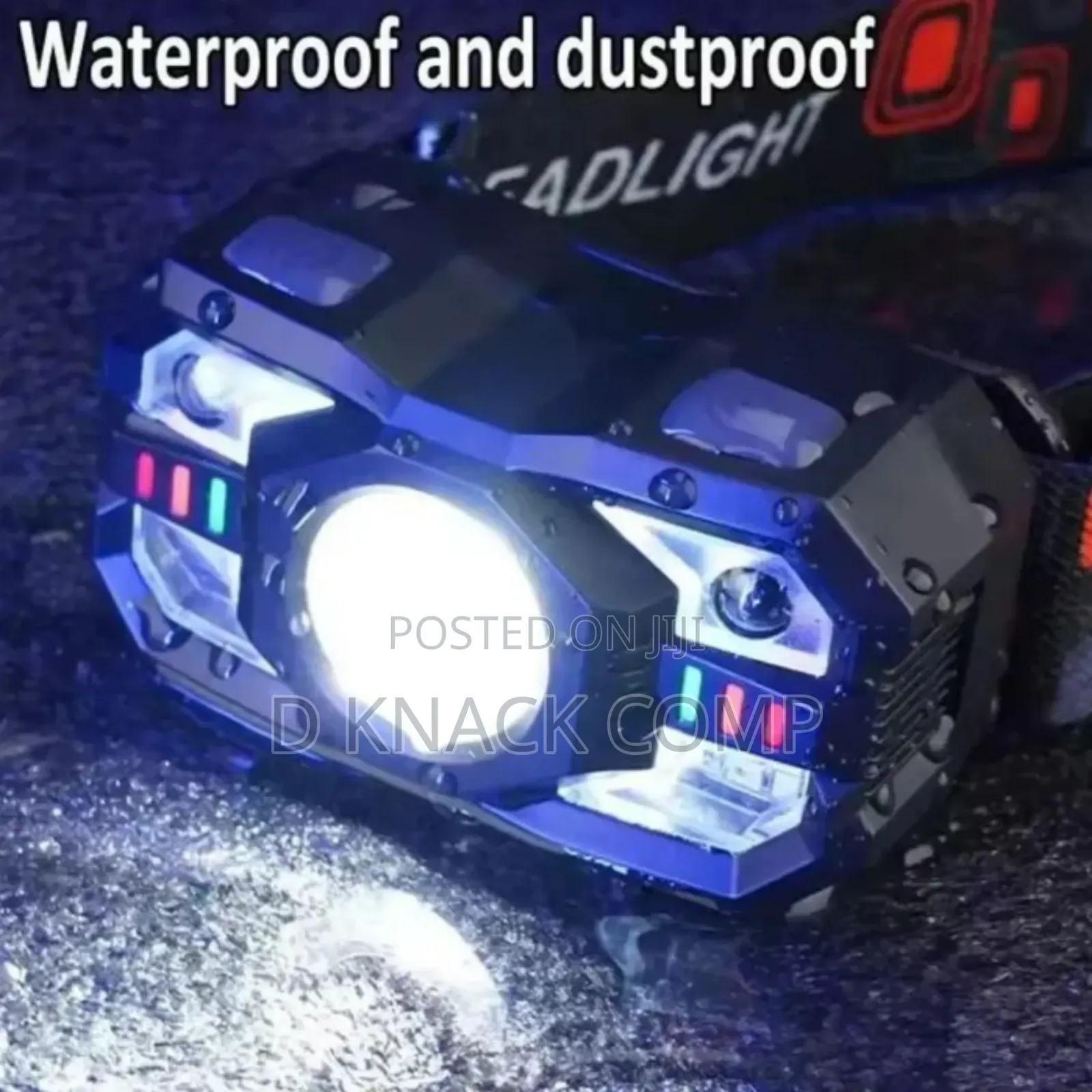 Infrared Motion Sensor, Rechargeable, Sensor Headlight, Waterproof