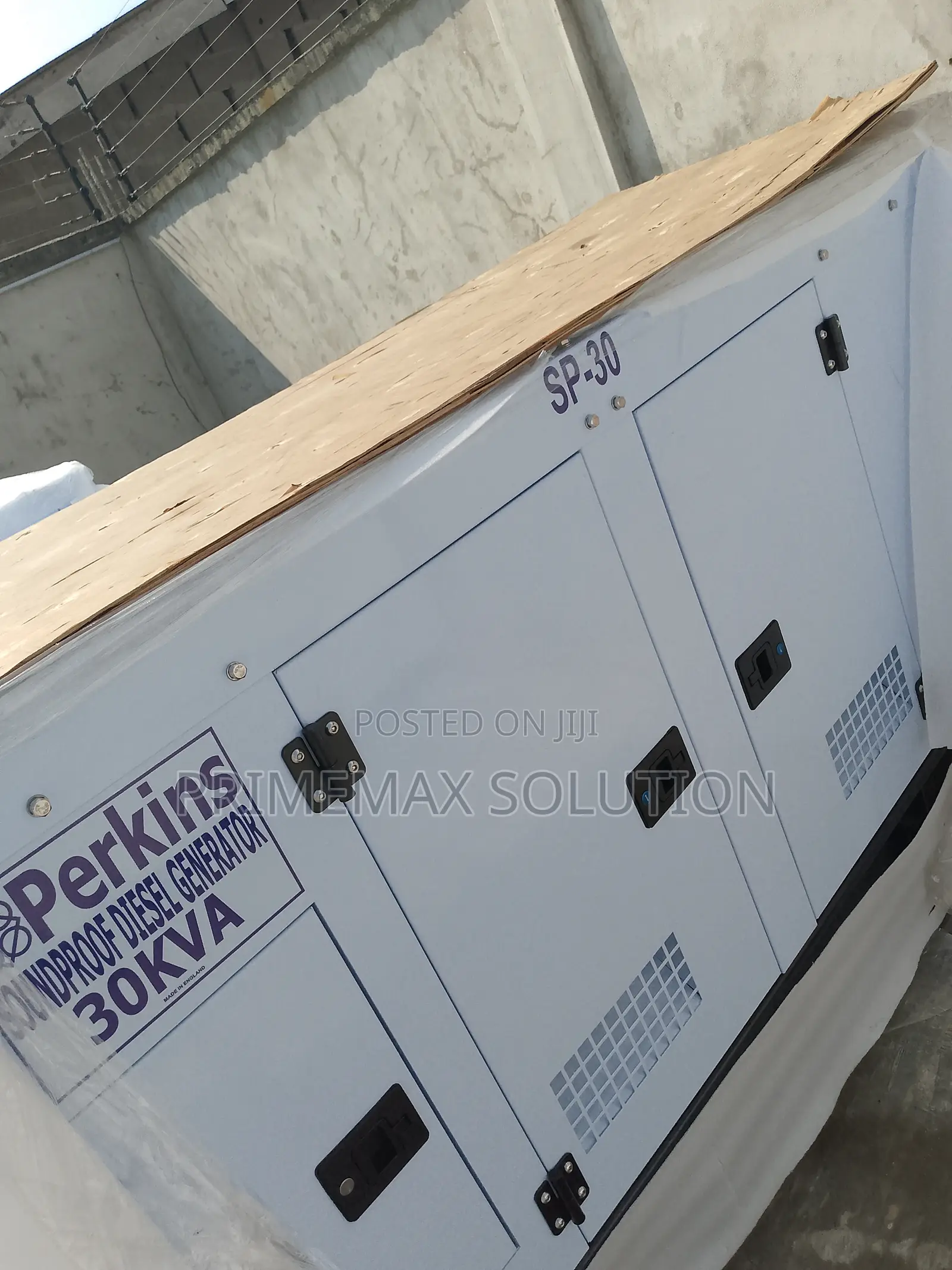 New Arrival – Perkins 30 Kva 3-Phase Silent Diesel Generator