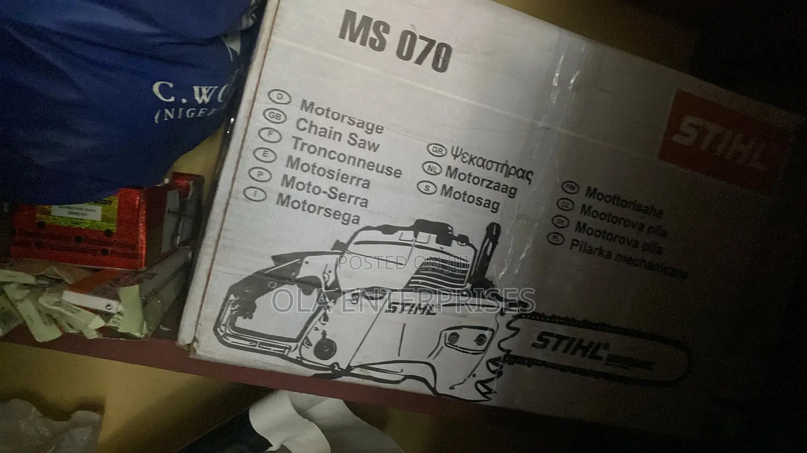 Stihl Ms 070 Chainsaw