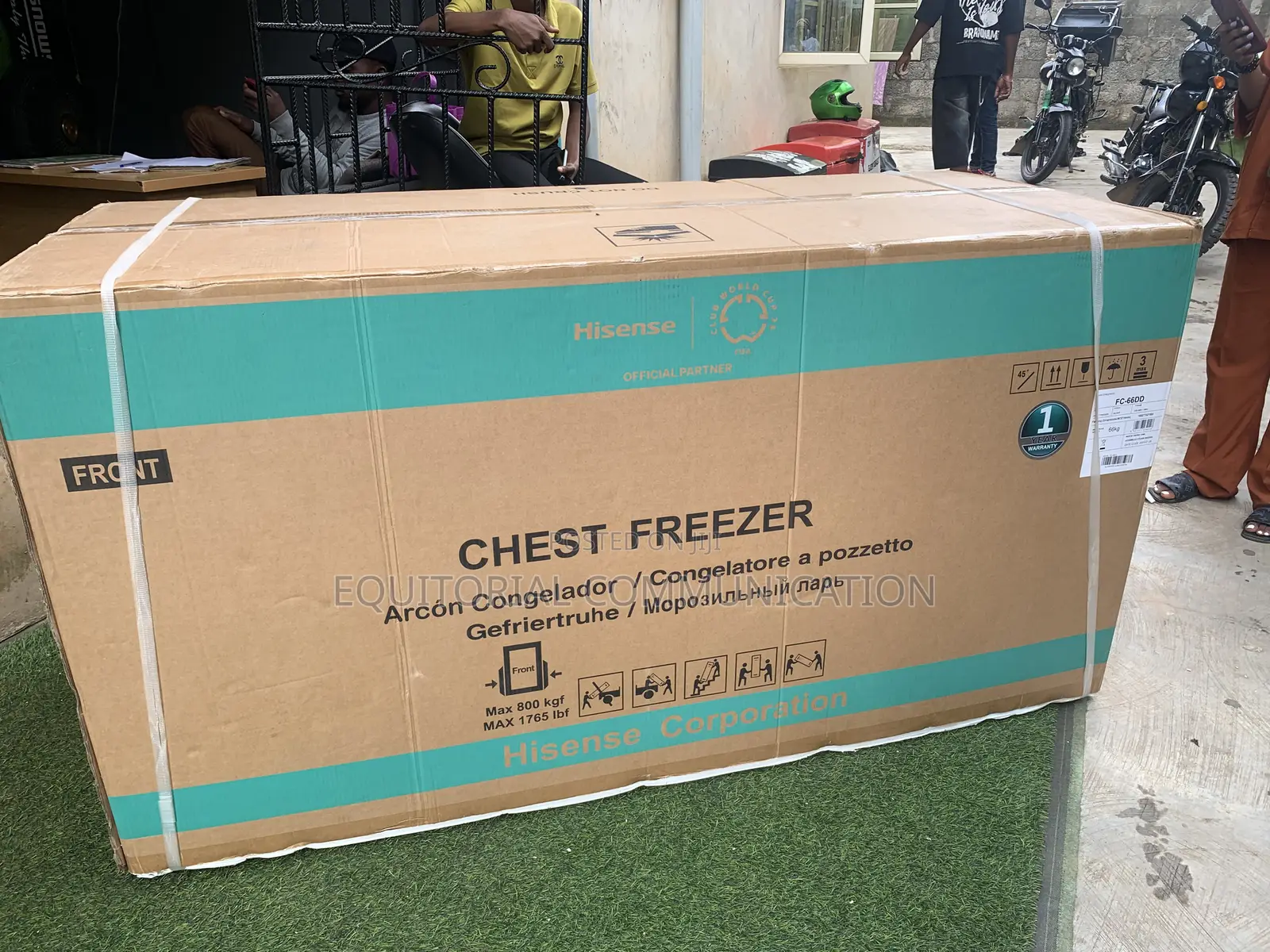 Hisense Fc-66dd Deep Freezer – 500l Food Storage Capacity