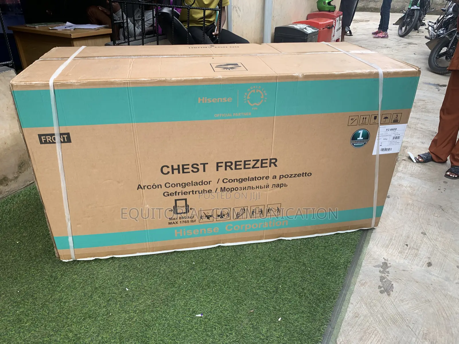 Hisense 500l Freezer – Fc-66dd Durable and Spacious