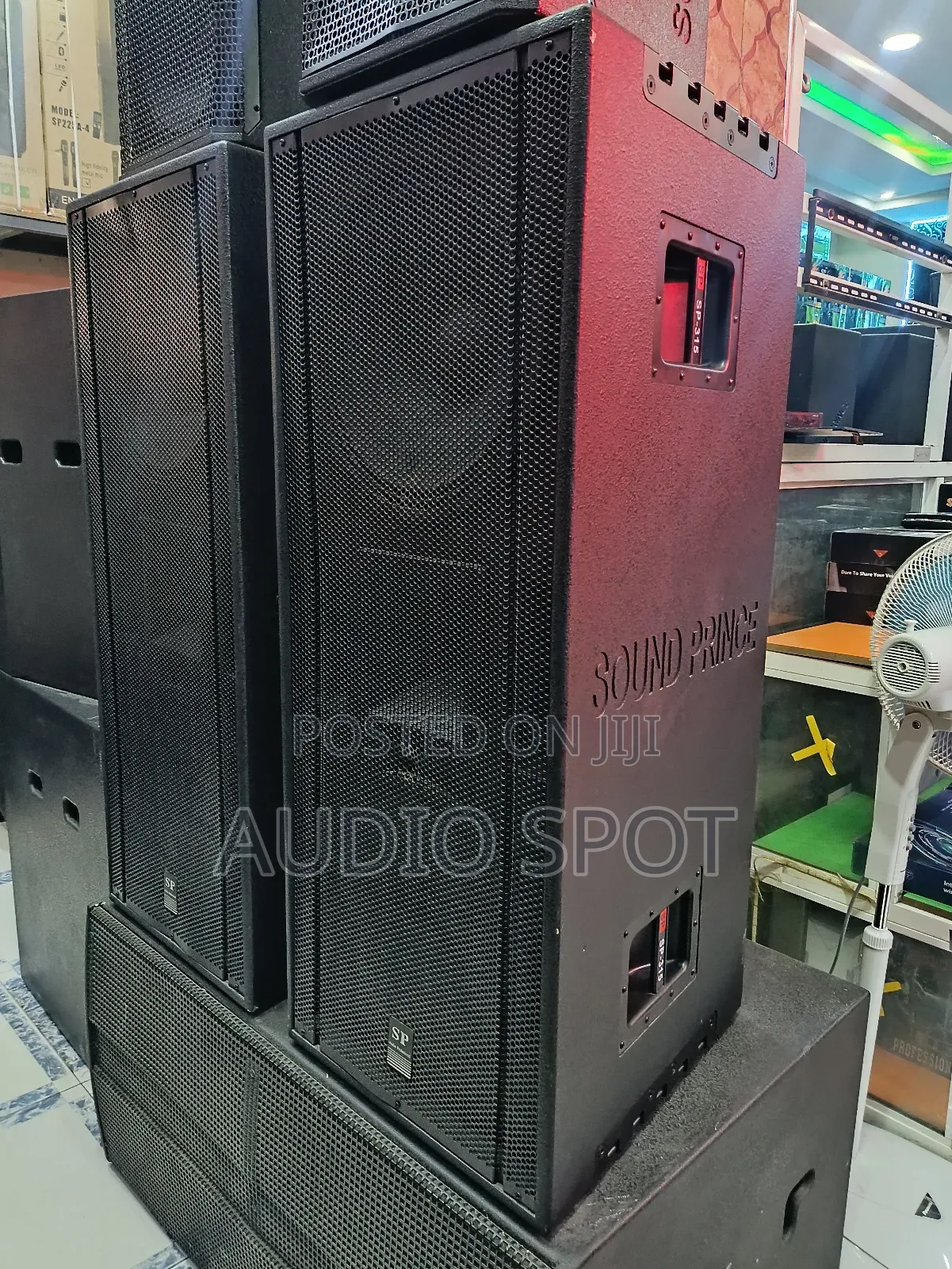 Sound Prince Sp-315 Professional Double Full Range Loudspeaker