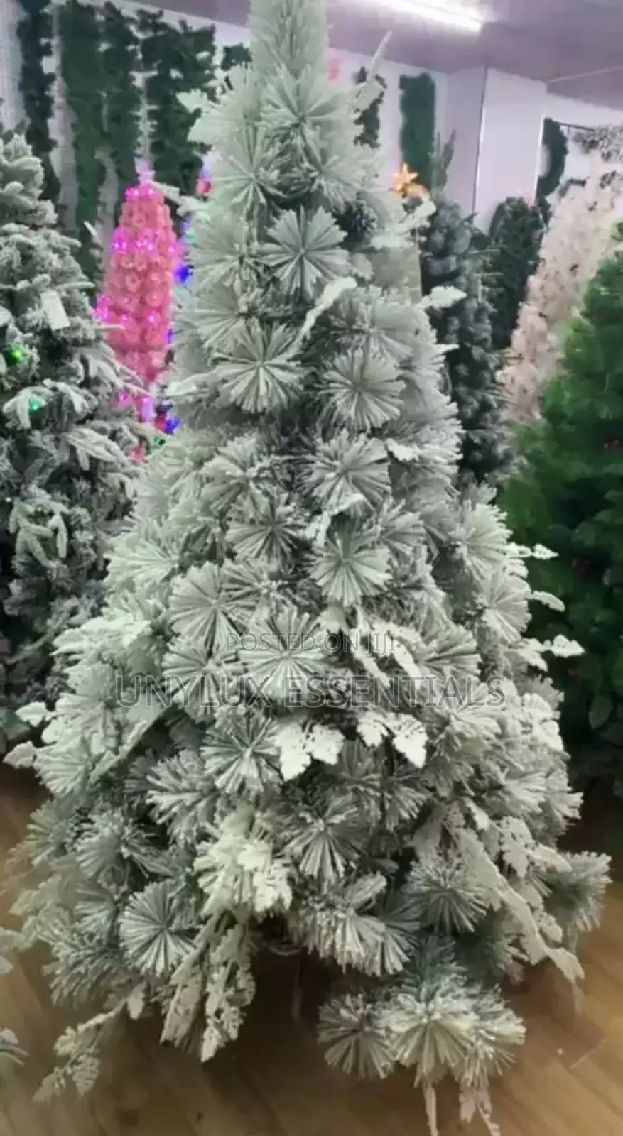 6ft Snow Flaked Christmas Tree
