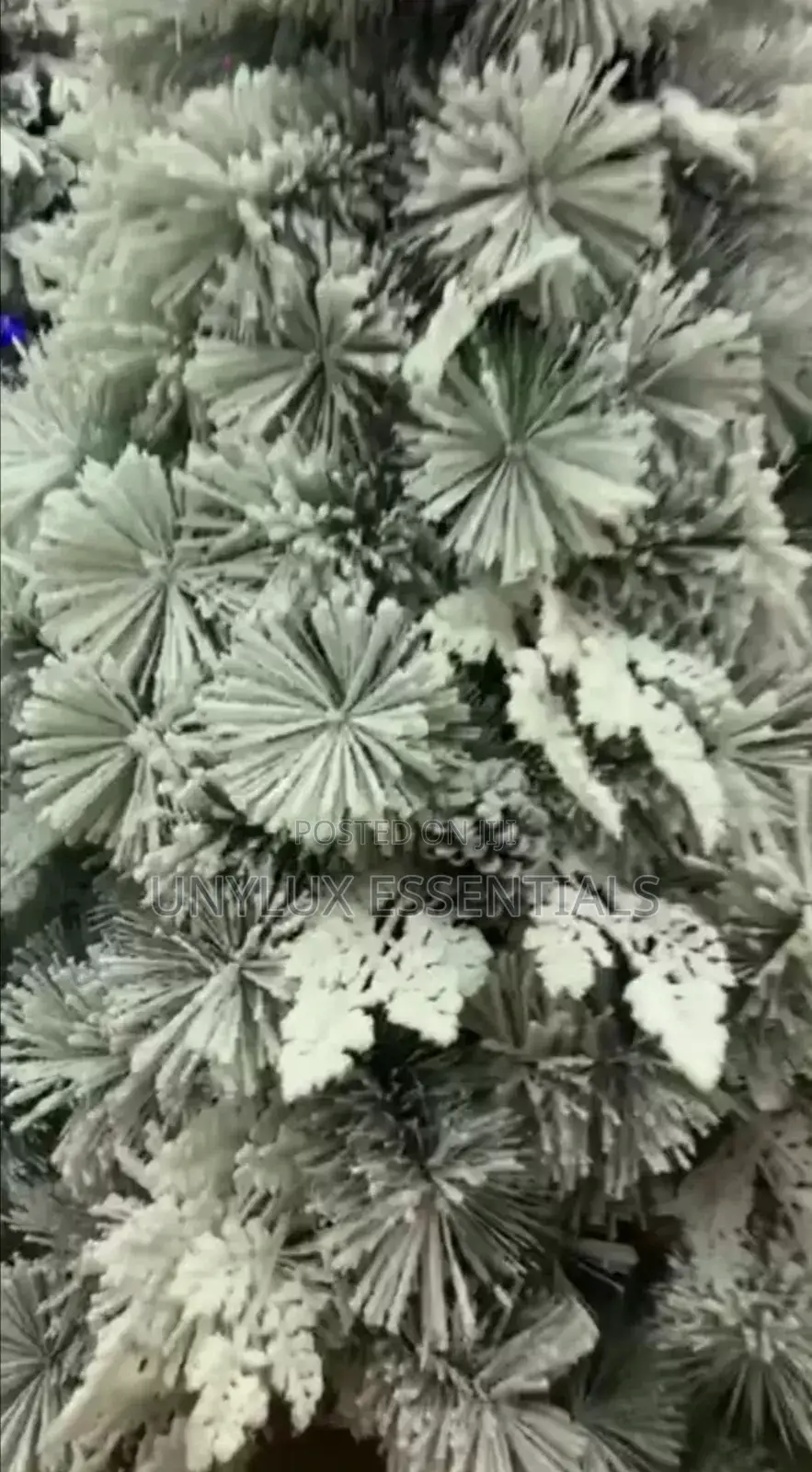 6ft Snow Flaked Christmas Tree