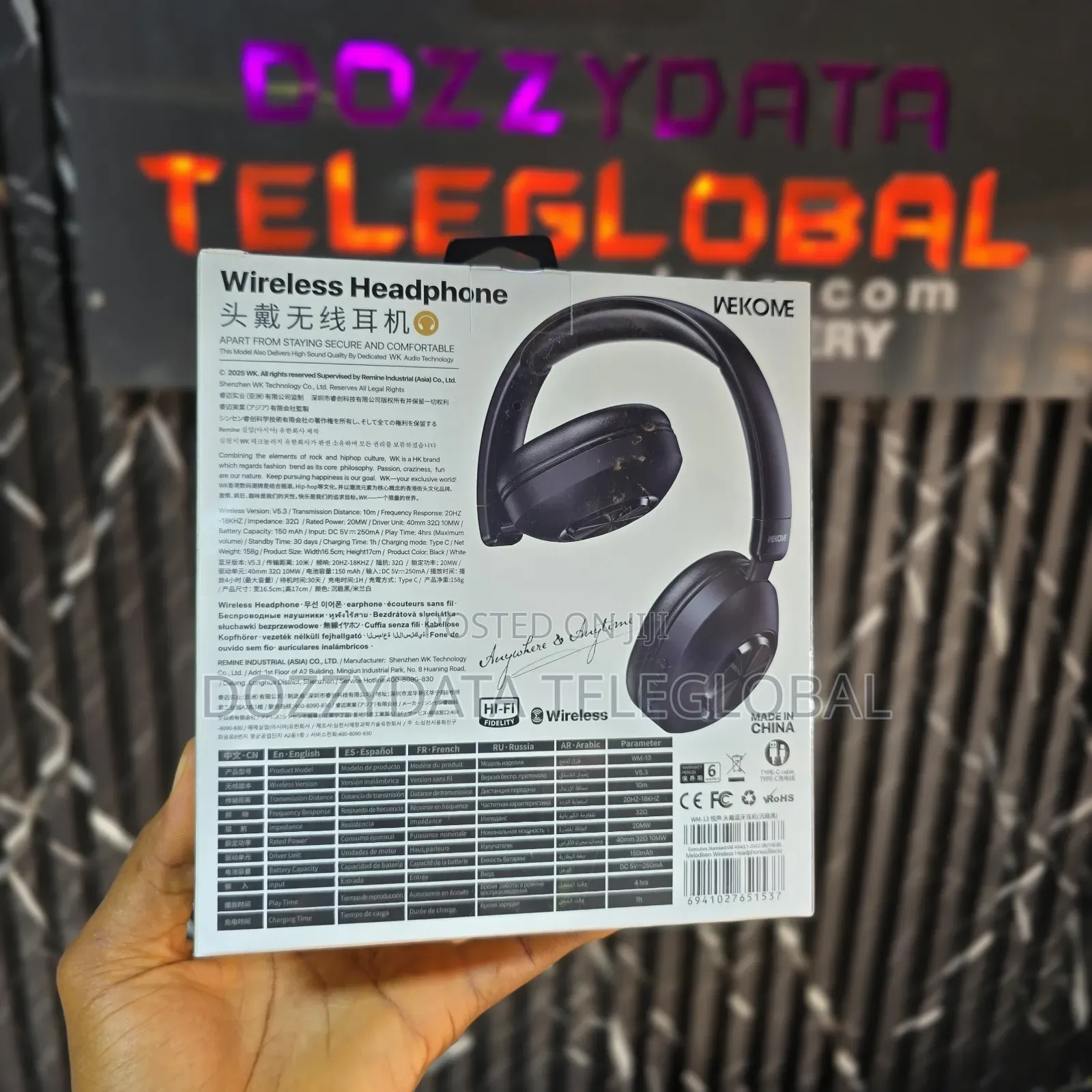 Wekome Wm-13 Wireless Headphone