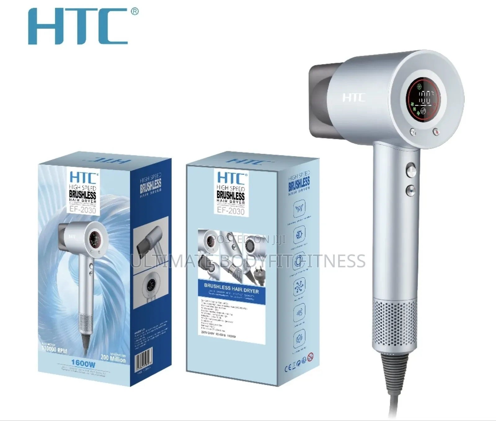 Brand New HTC Ef-2030 Professional Hair Dryer