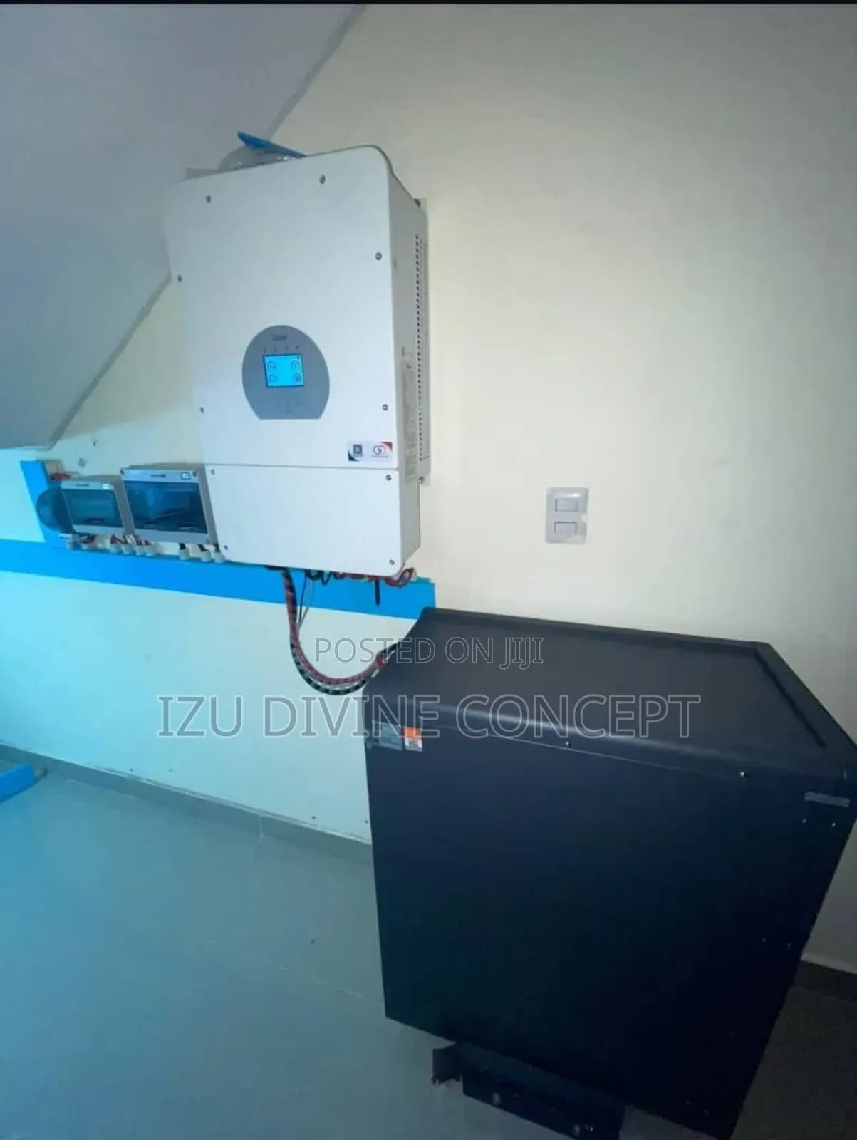 12kva Inverter Setup and 25kwh Lithium Battery Backup