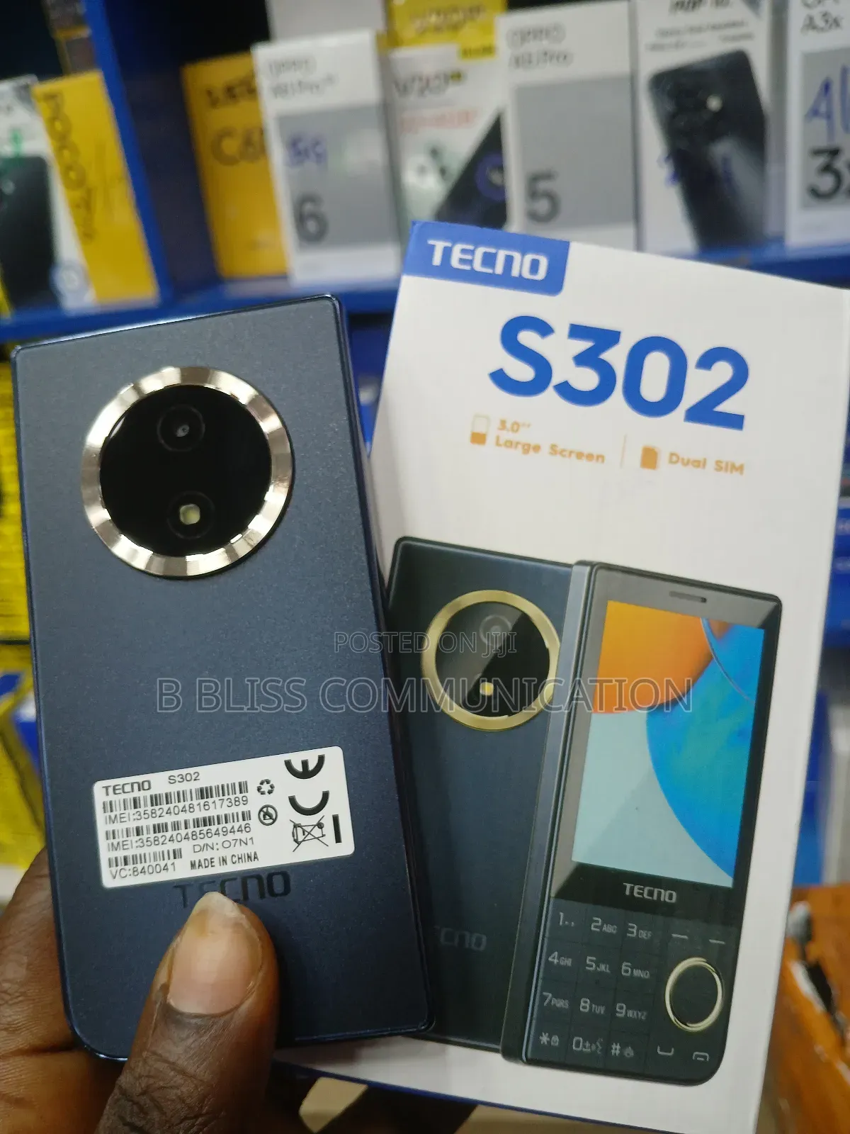 New Tecno S3 4 GB Blue