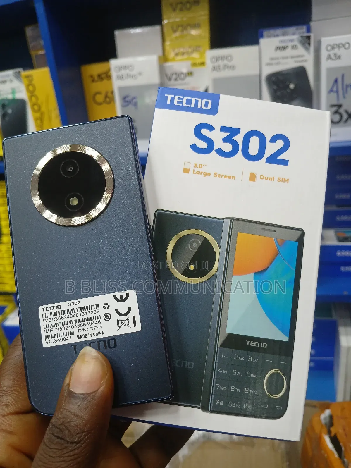 New Tecno S3 4 GB Blue