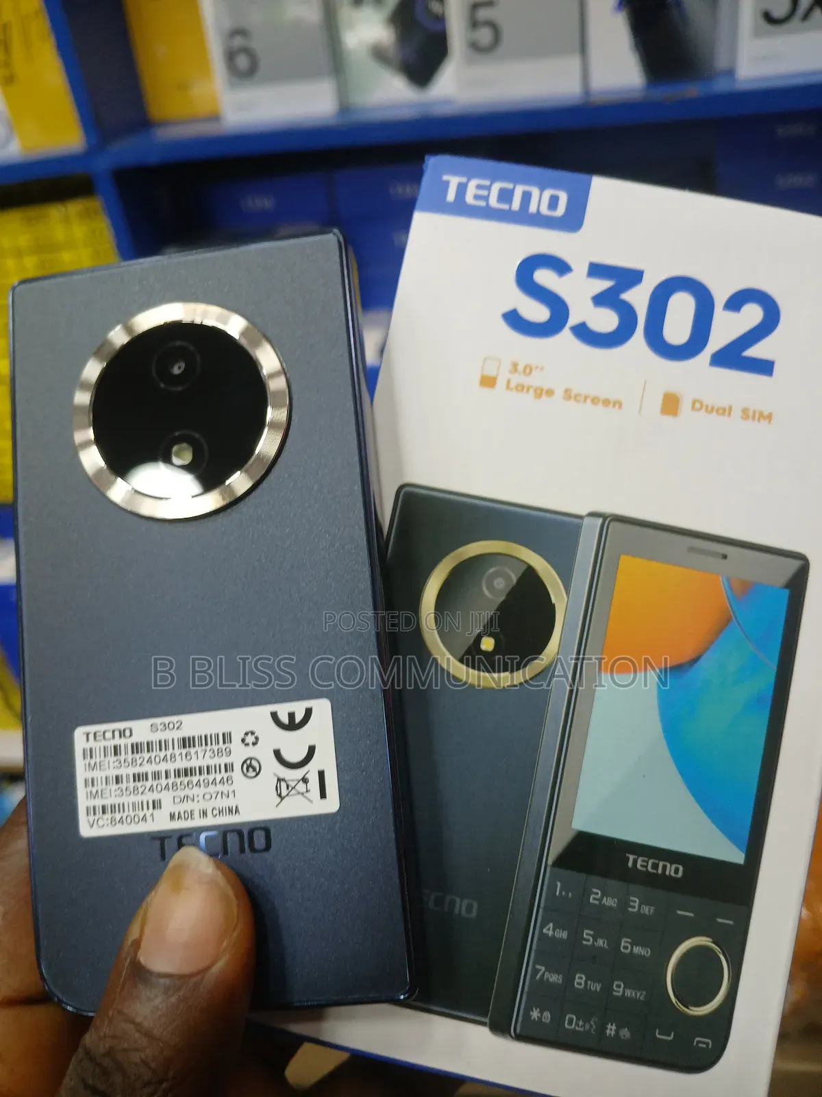 New Tecno S3 4 GB Blue
