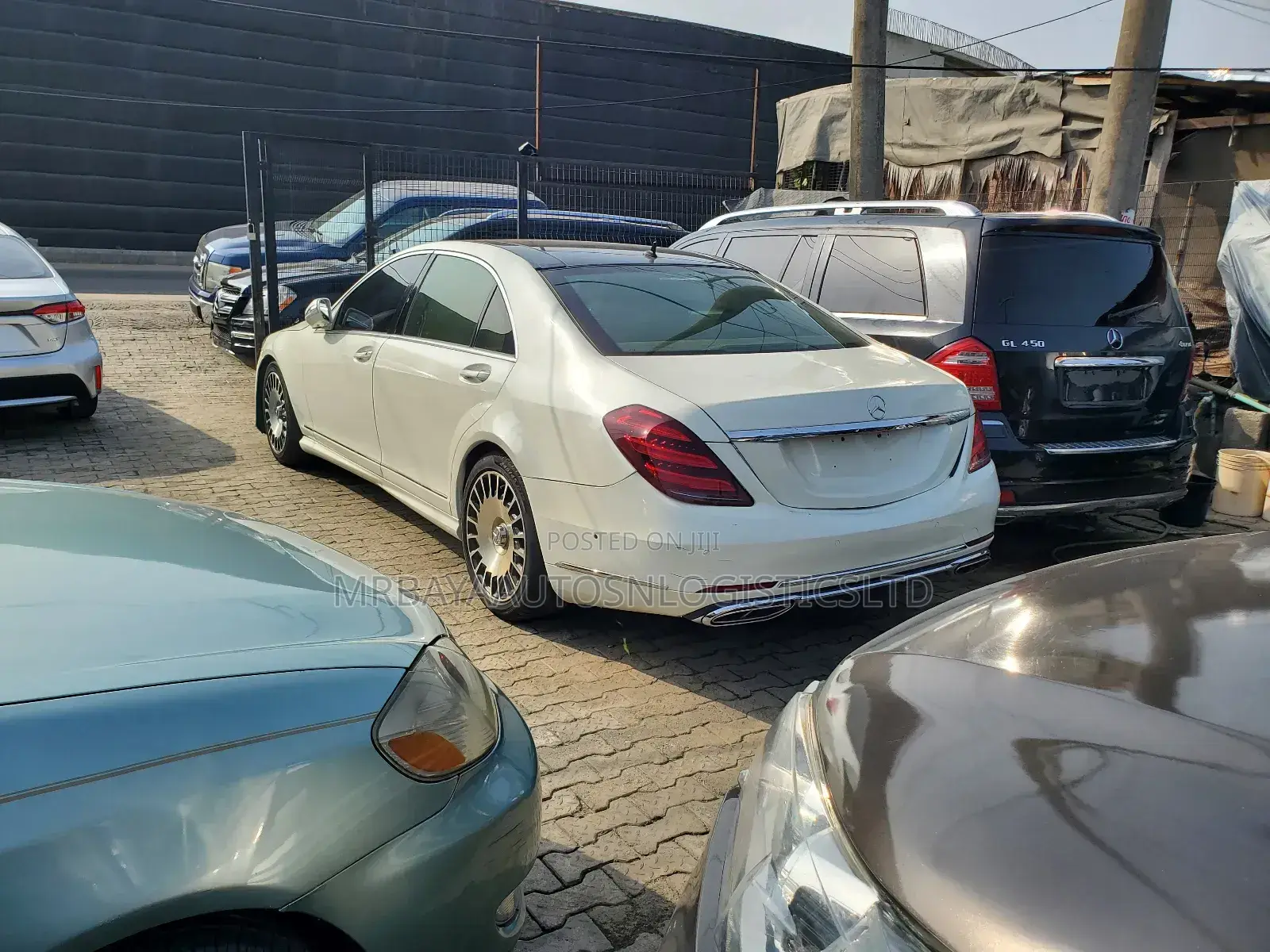 Mercedes-Benz S-Class S 500 4MATIC L (V221 Facelift) 2009 White