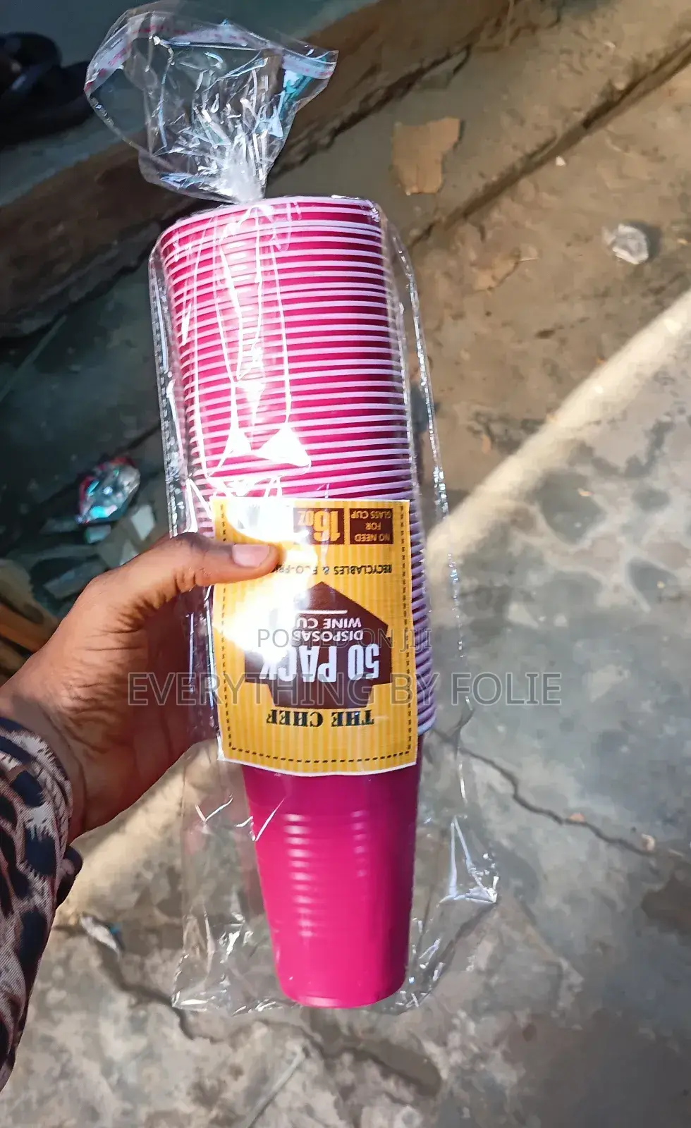 Disposable Wine Cup 50 PCS