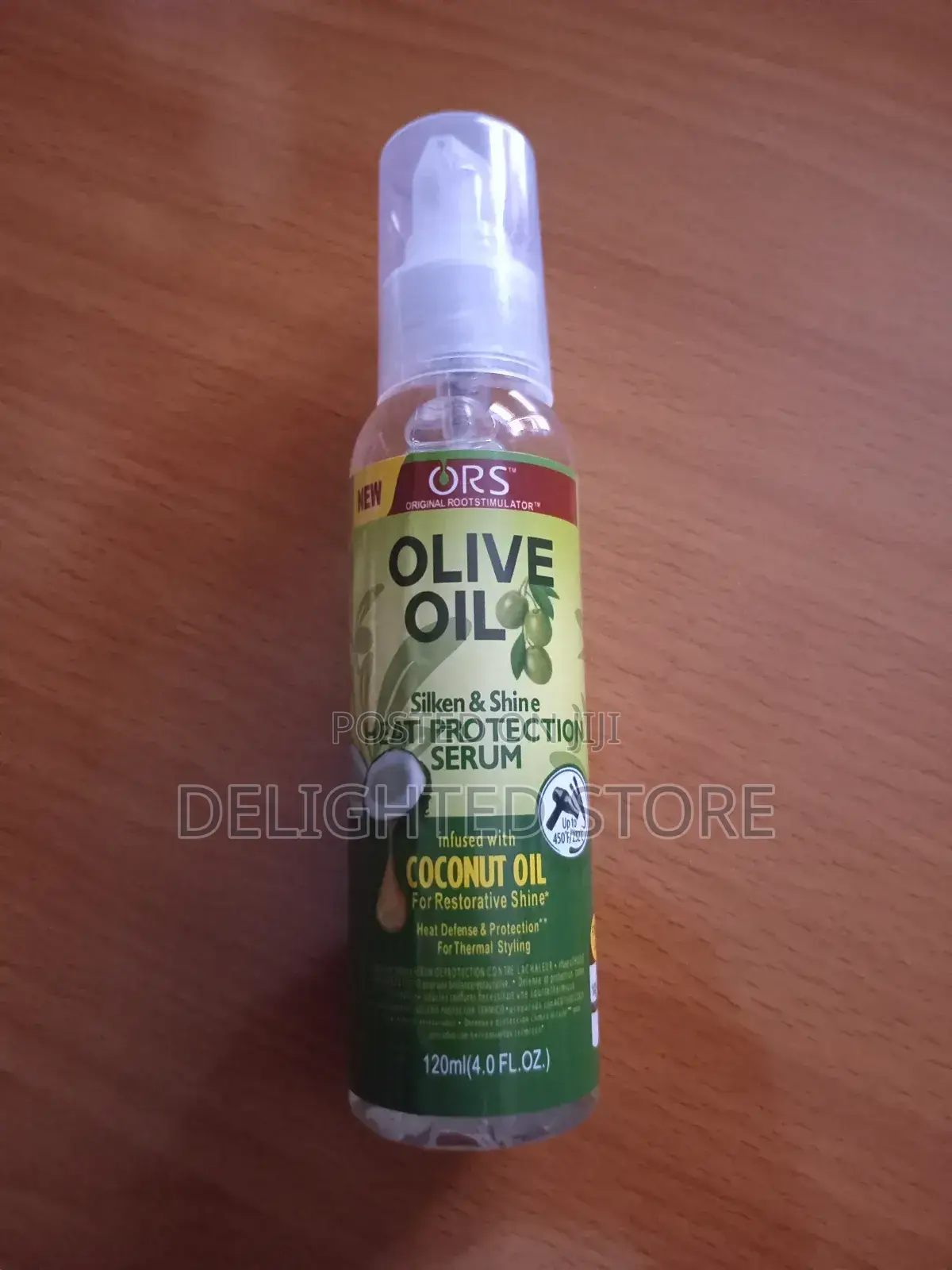 Rs Olive Oil Silken and Shine Heat Protection Serum 120ml